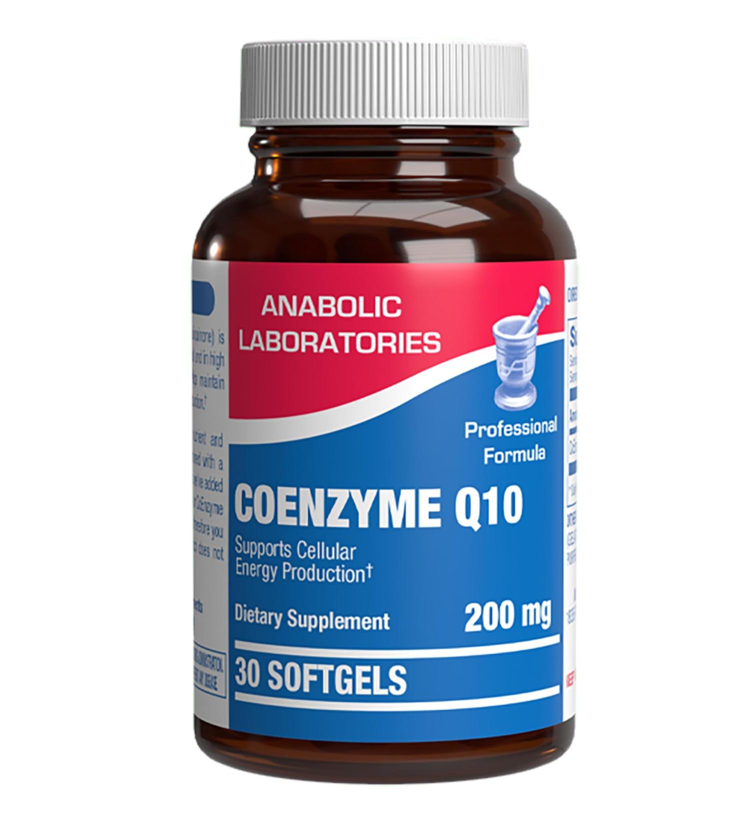 High Absorption CoQ10 200mg Softgels - Clinical Formula Coenzyme Q10 200mg for Skin Heart Energy Antioxidant and Brain Support - Easy to Swallow - Made in The USA in cGMP Facilities - 30 Servings - Buy Online on GoSupps.com