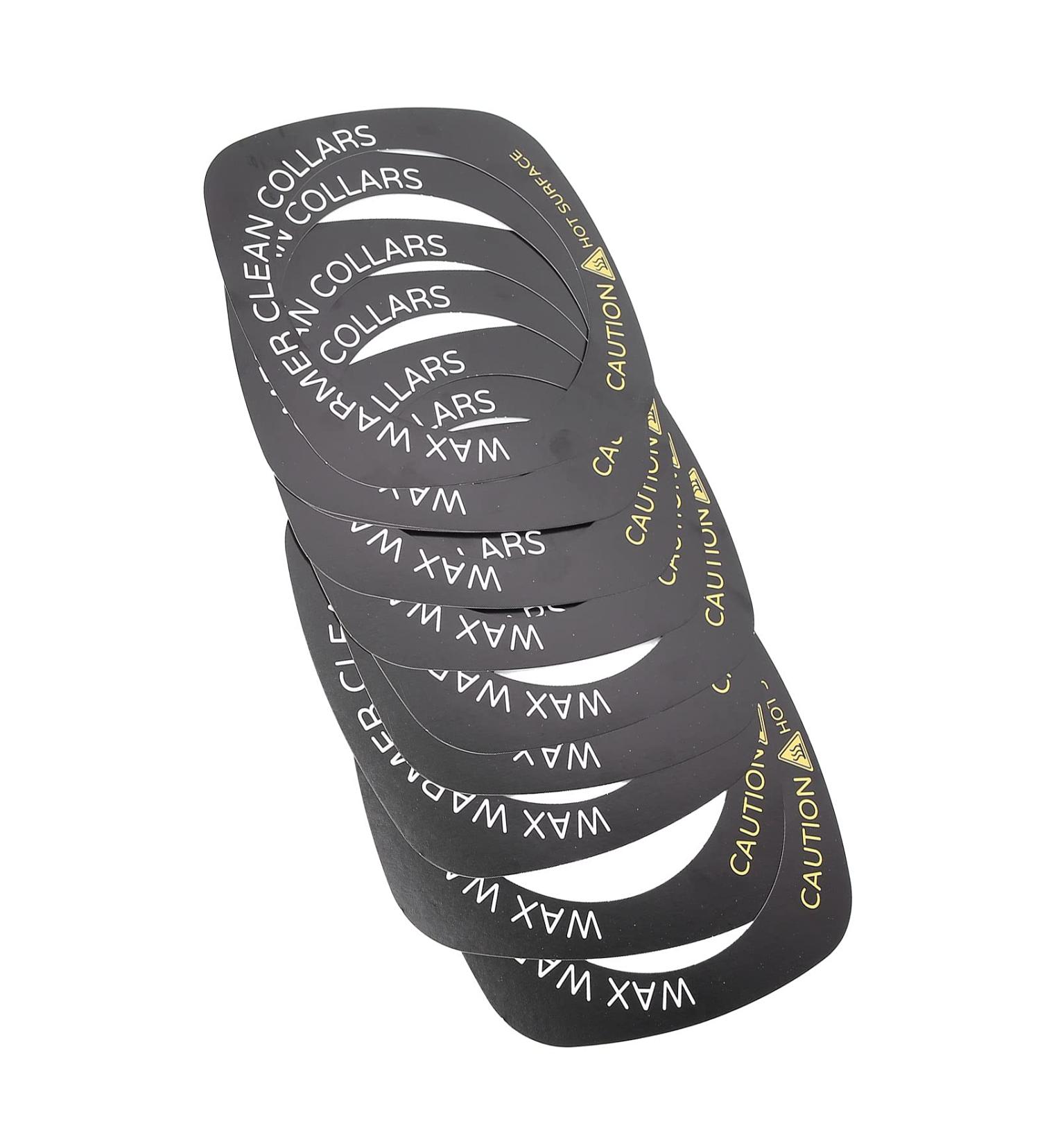 Buy Wax Warmer Collar & Paper Wax Warmer Ring - Protection for Home & Professional Use - Compatible with Standard Size Wax Warmers - Buy Online on GoSupps.com