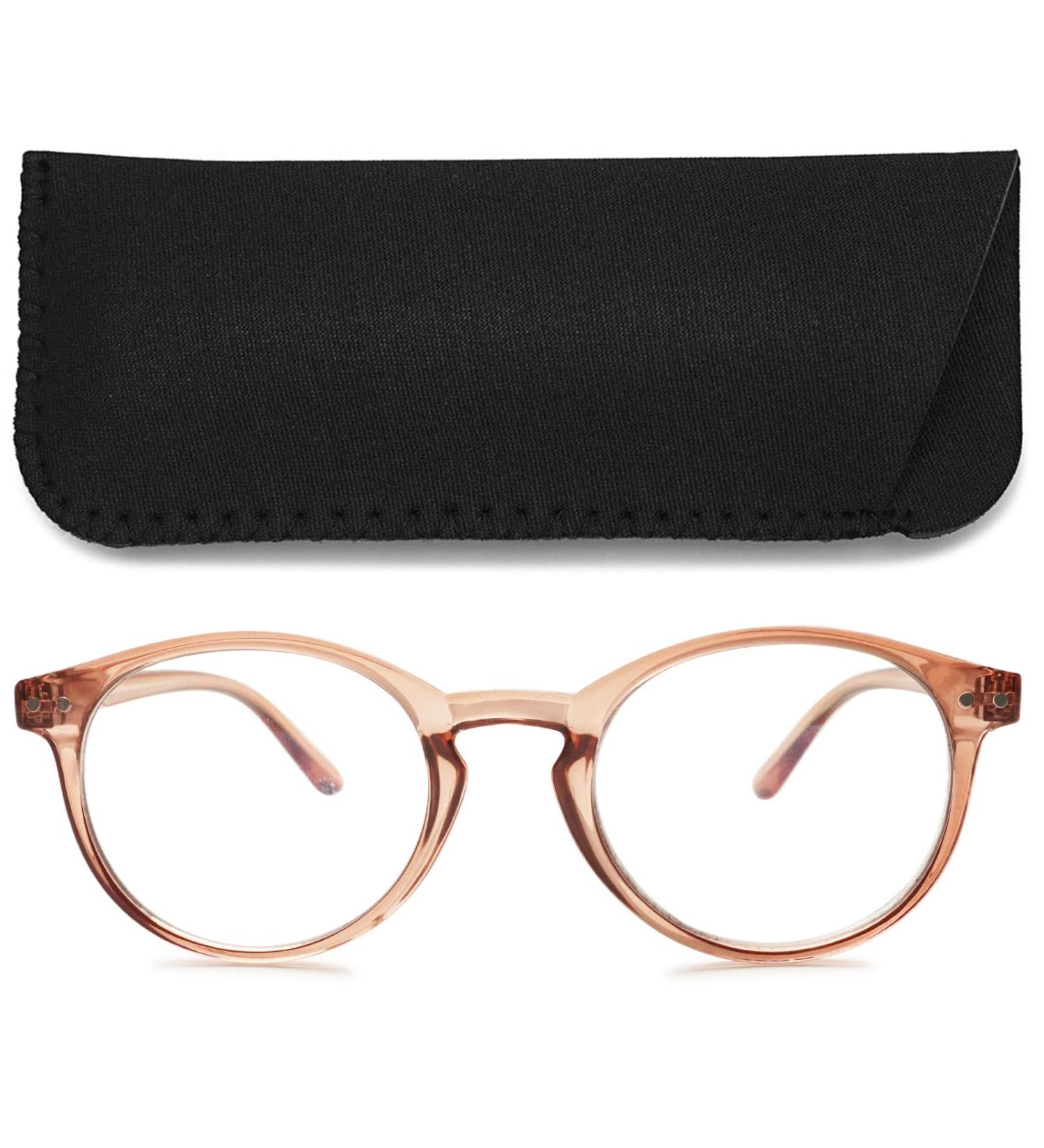 Buy MAGIMODAC Women Computer Reading Glasses - Blue Light Filter Oval Design 3.5 Diopters Dark Brown | Enhance Visual Comfort Online - Buy Online on GoSupps.com