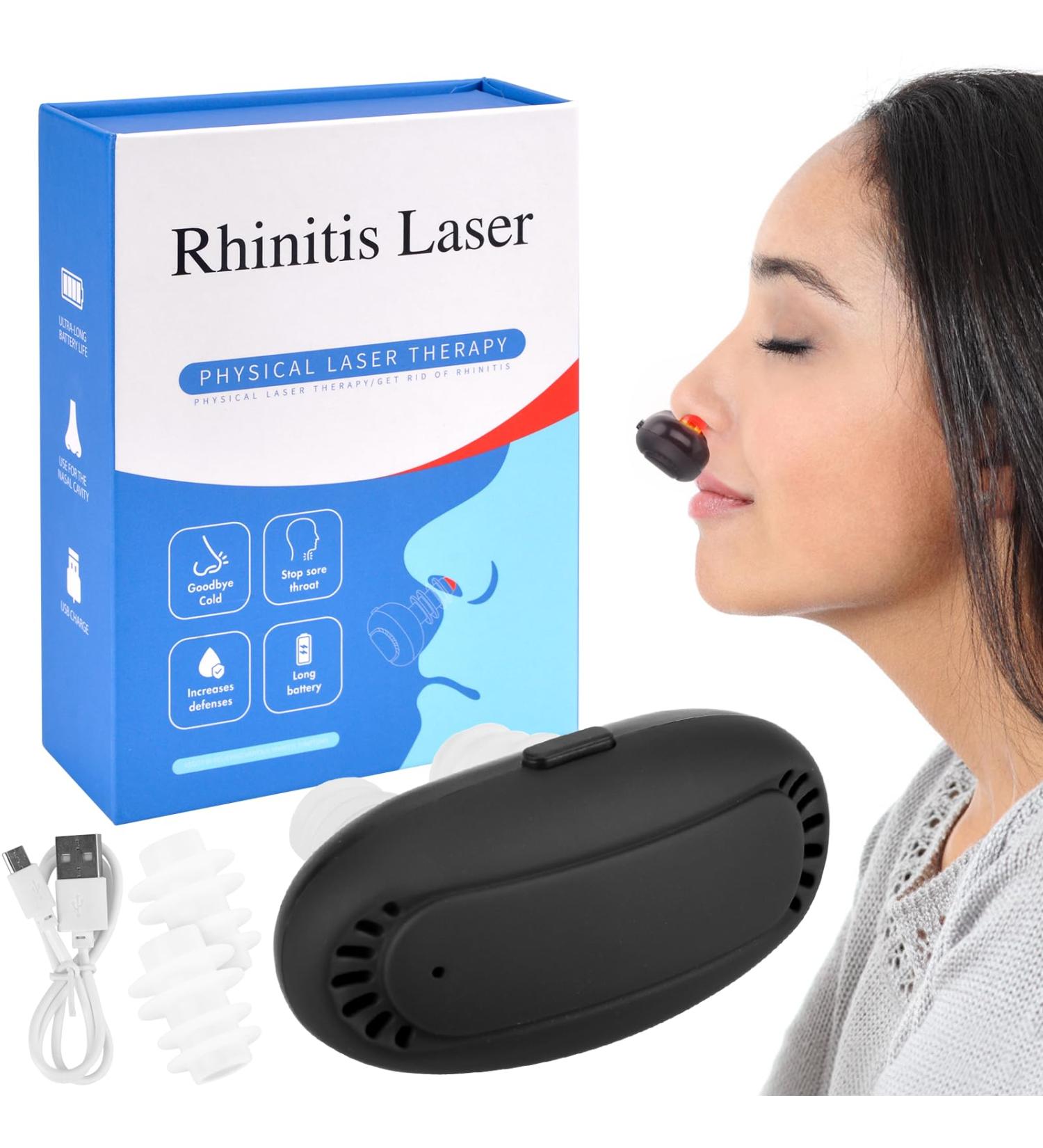 Respirelief Red Light Nasal Therapy Device | Physiotherapy Nose Recovery | Fivfivgo Respiratory Relief | International Shipping Available - Buy Online on GoSupps.com