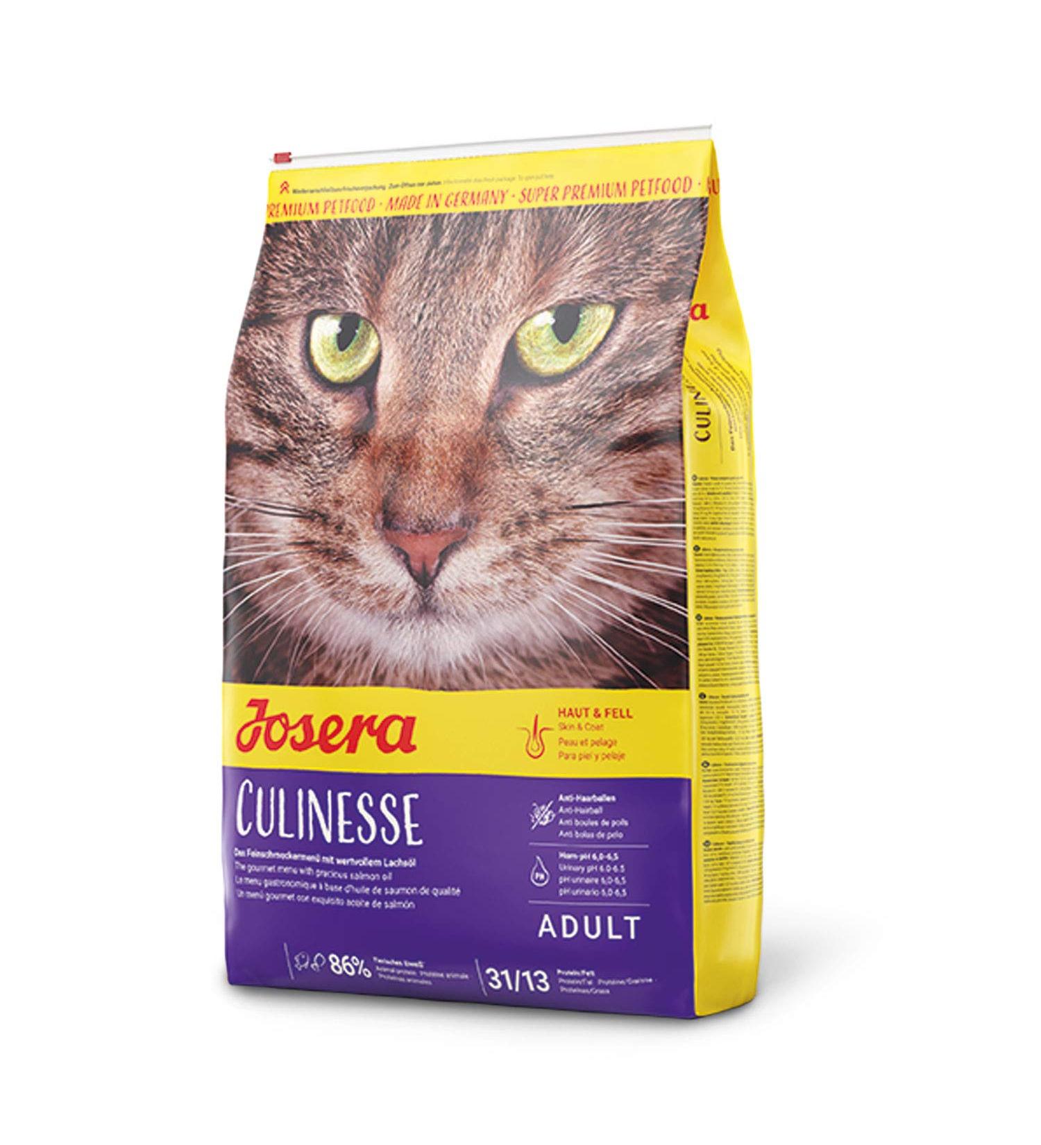 Josera Culinesse Cat Food 10kg | Super Premium with Salmon Oil for Indoor & Outdoor Cats | International Shipping - Buy Online on GoSupps.com