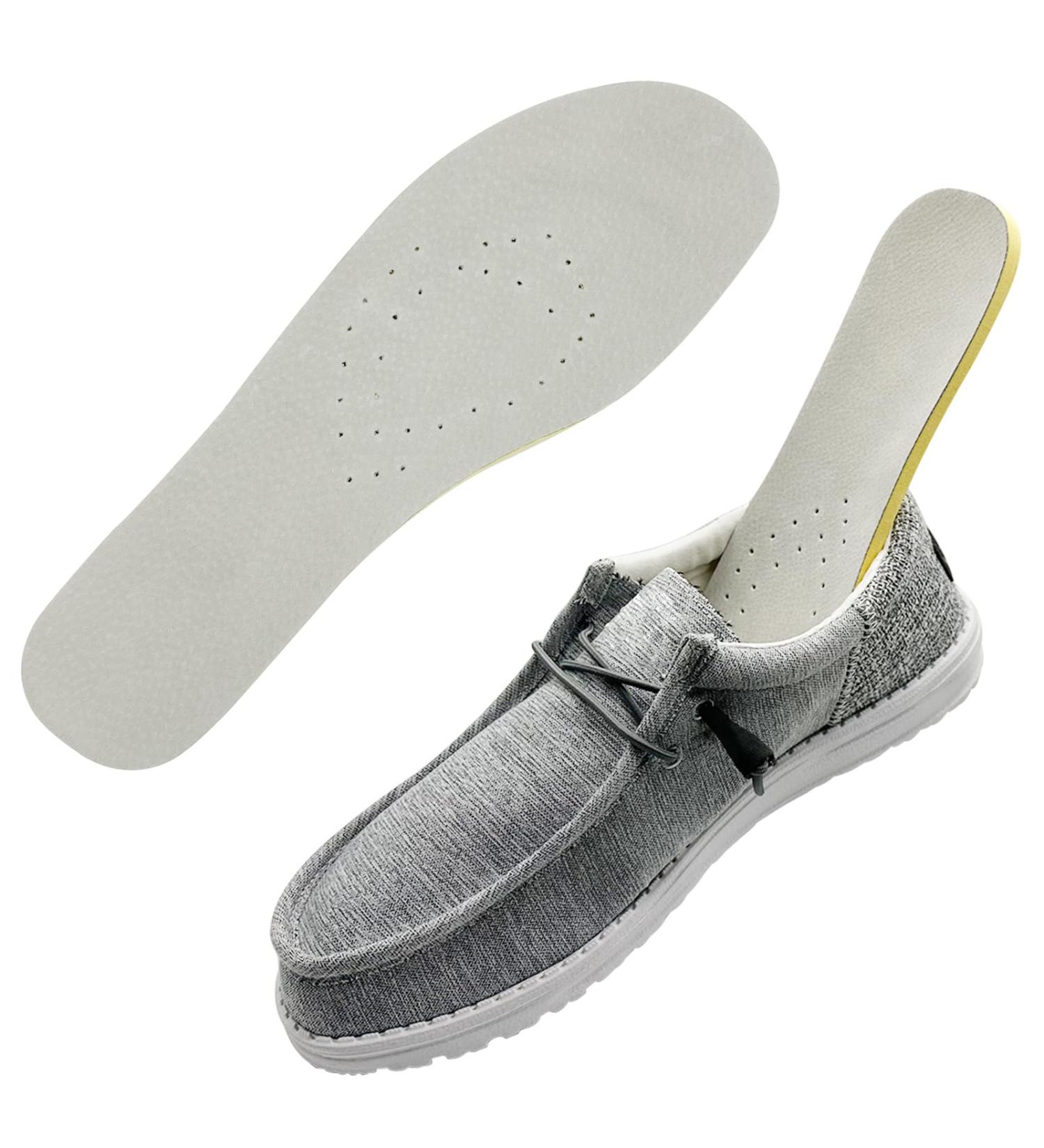 Hey Dude Wally Shoes Insoles - Memory Foam Inserts for Men | Shock Absorption & Odor Control - Buy Online on GoSupps.com