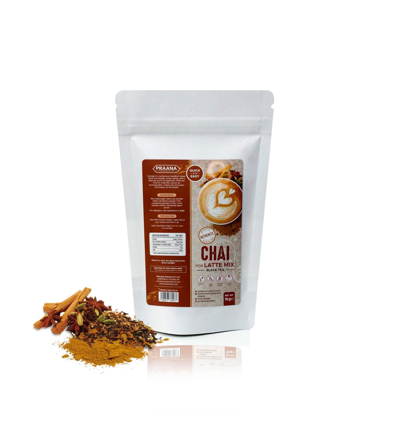 CHAI For Latte Mix (Black Tea) - Catering Pack - 1kg