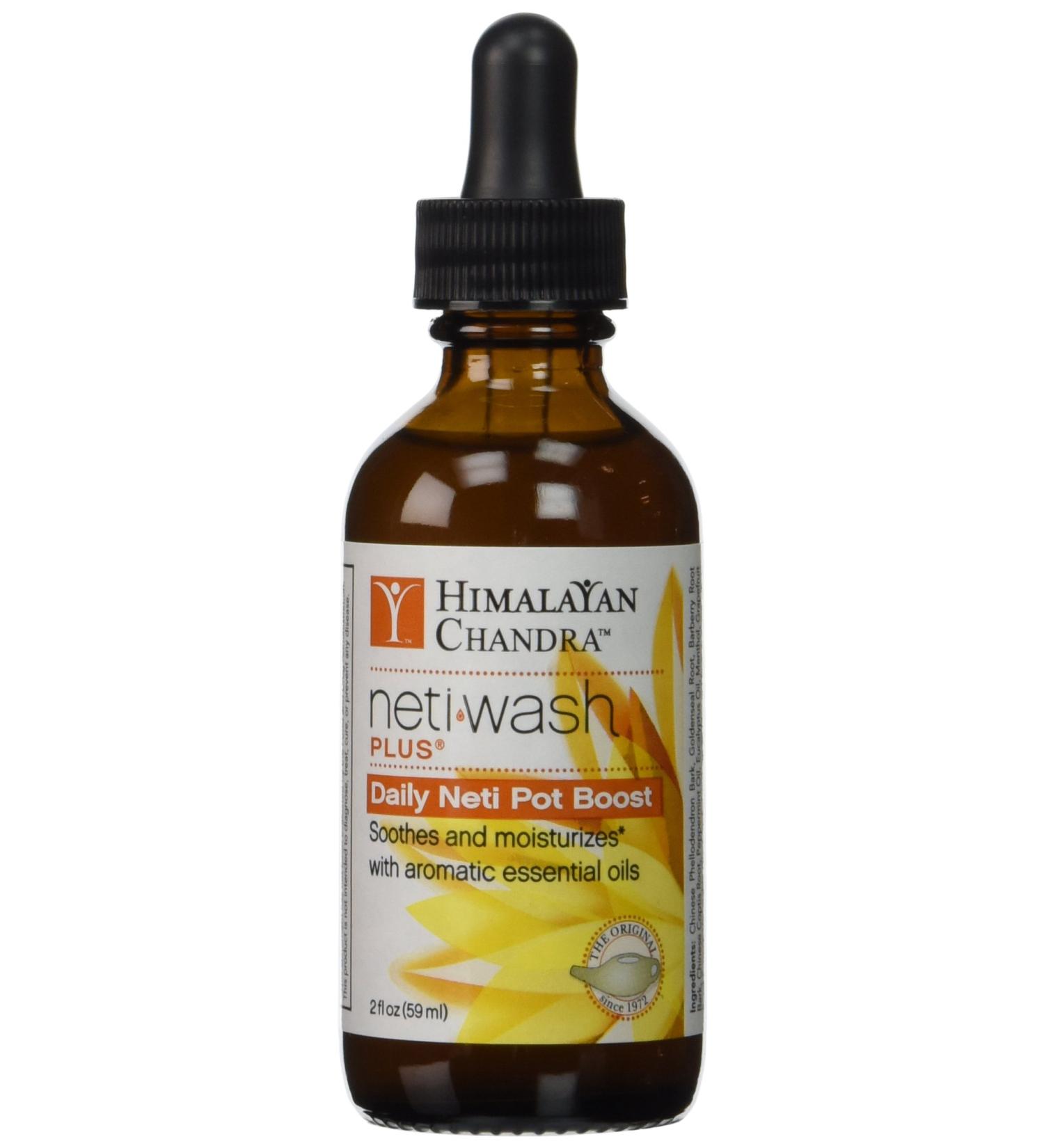 Himalayan Chandra Neti Wash Plus 2 Oz - Sinus Rinse Solution (Pack of 1) - Buy Online on GoSupps.com