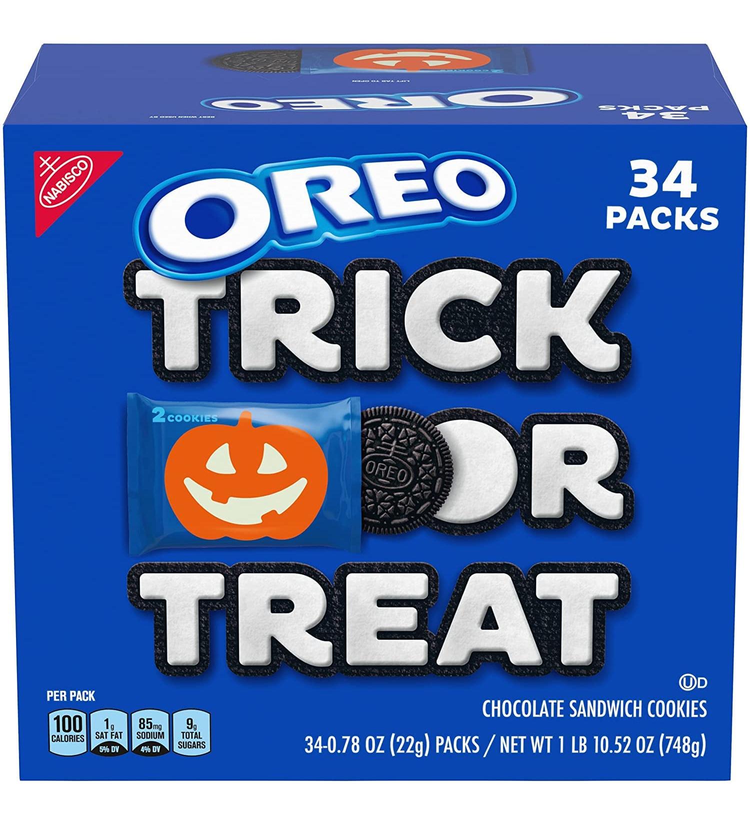 Oreo Halloween Sandwich Cookies - Spooky 34ct Pack - Buy Online on GoSupps.com