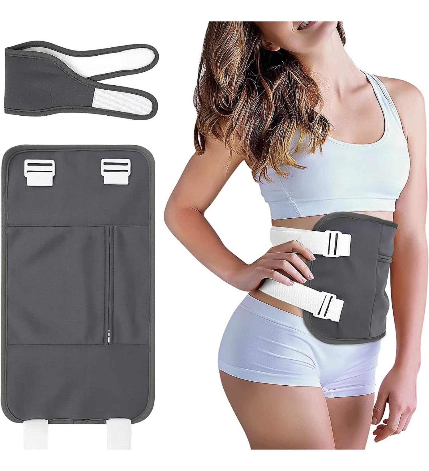 Reusable Organic Castor Oil Pack Wrap Kit - Adjustable Cotton Wrap for Belly & Neck | Eco-Friendly & Versatile Castor Oil Solution - Buy Online on GoSupps.com