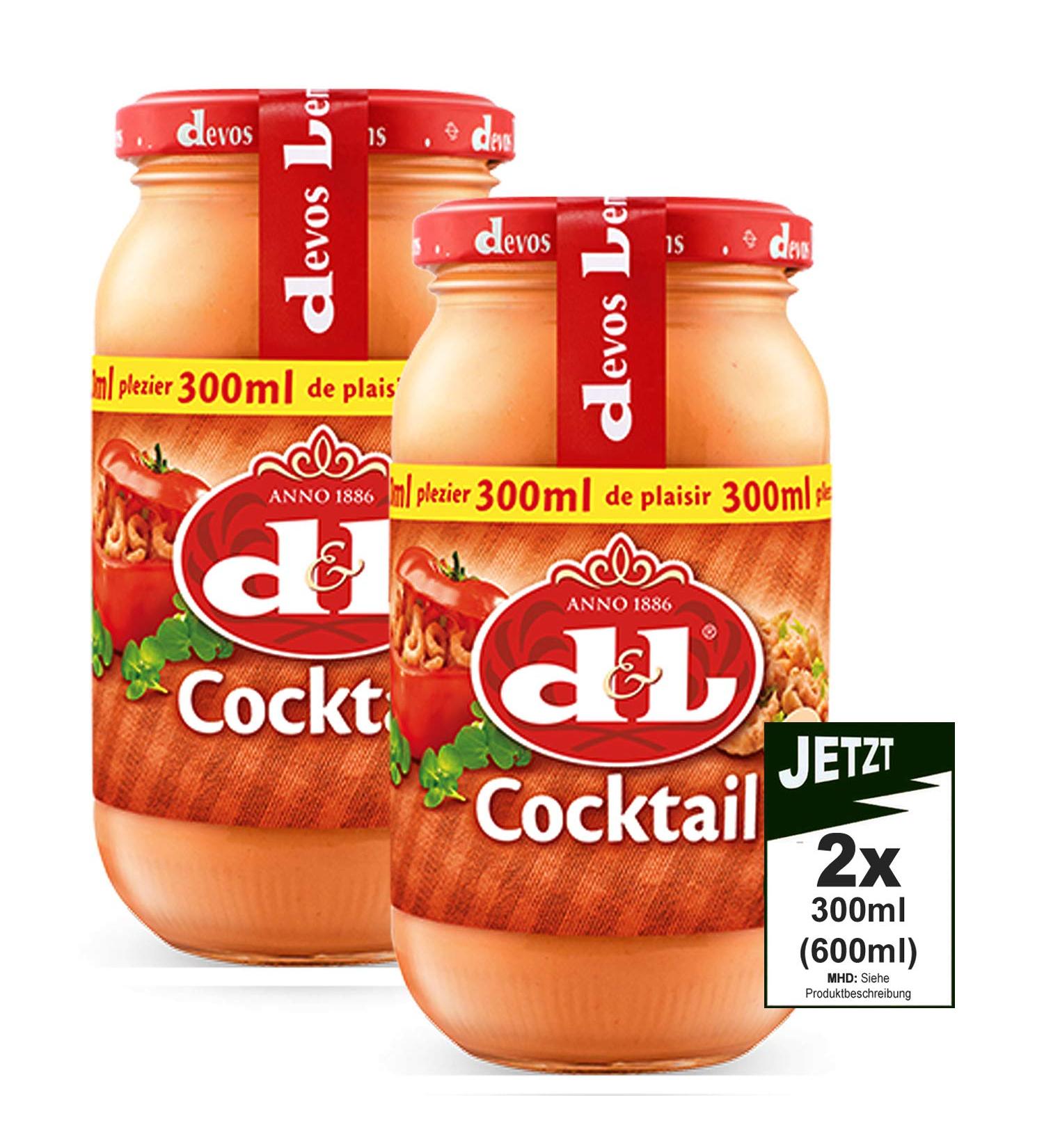 D&L - Sauce Cocktail - 2 x 300 ml (600 ml) - Buy Online on GoSupps.com