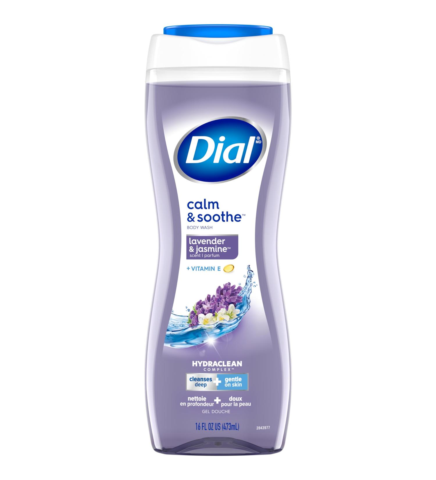 Dial Lavender & Twilight Jasmine Body Wash | 16 Fl. Oz | Nourishing & Refreshing | International Shipping Available - Buy Online on GoSupps.com