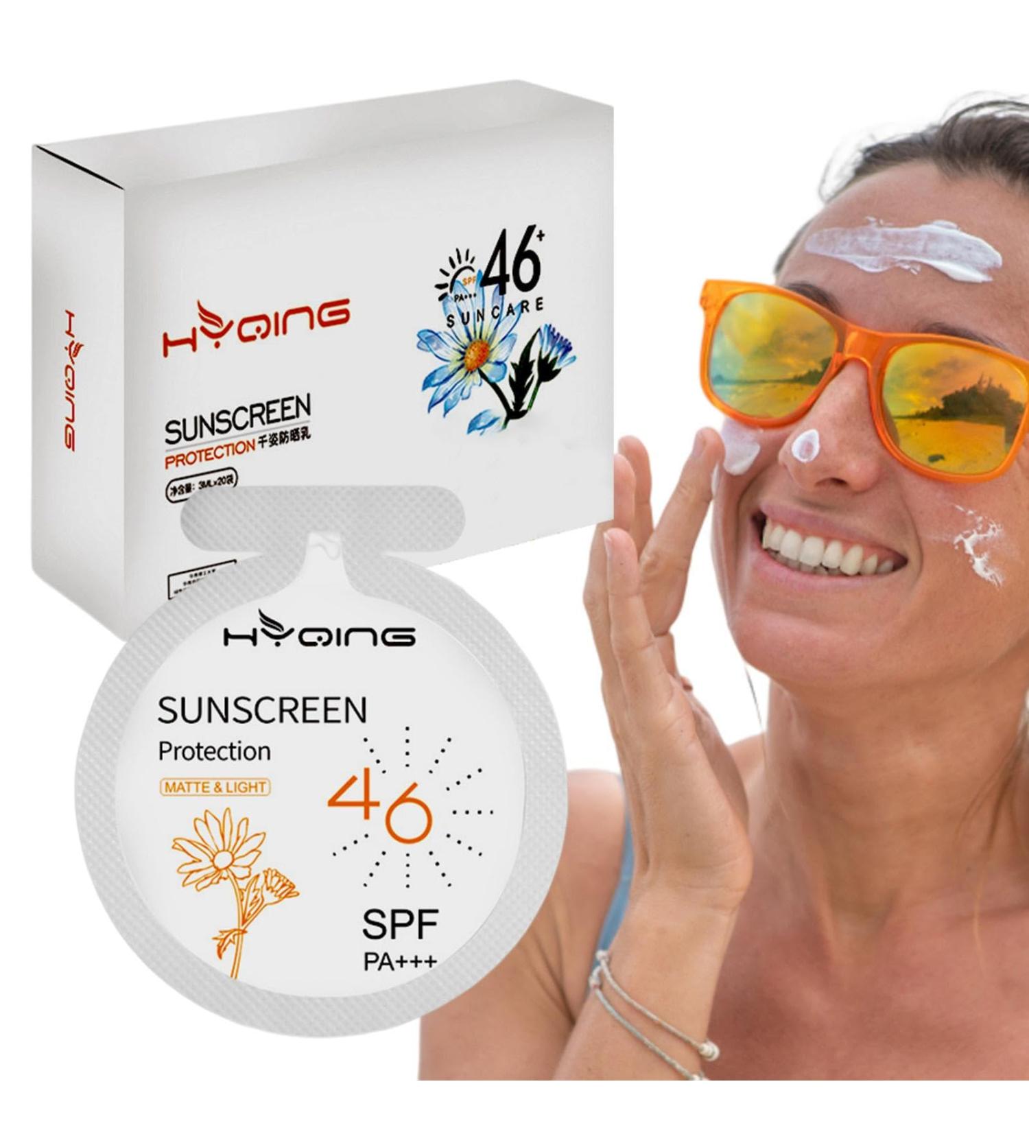  Raxove 20 Pack Sun Protection Lotion Moisturizing Waterproof Non-Greasy Sunscreen for Travel Picnics Camping and Swimming Raxove - Buy Online on GoSupps.com