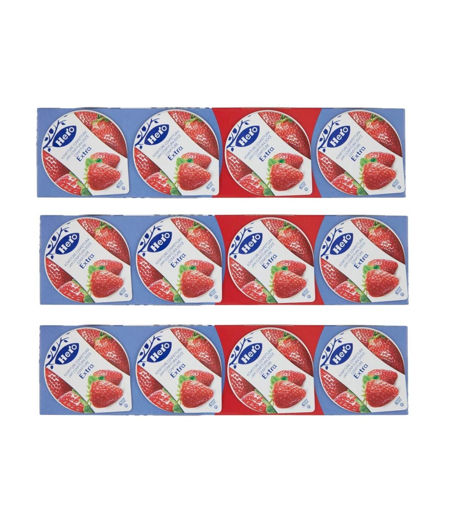 Hero Hero Fragola Strawberry Italy Spreads (4 x 25 g)