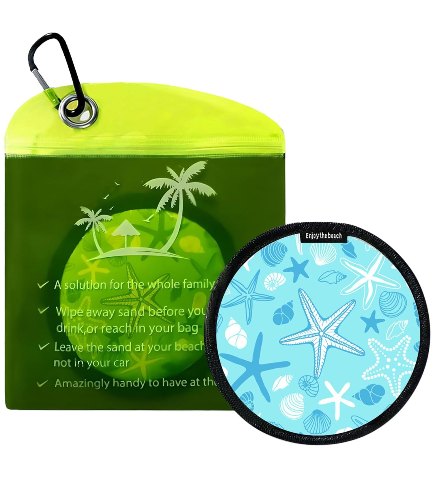 Retailage de sable dissolvant de sable pour la plage Sac de d m nagement de imperm able portable | Soft r utilisable plage en poudre de nettoyage pour un nettoyage rapide et Lac bleu 1 unit (Lot de 1) - Buy Online on GoSupps.com