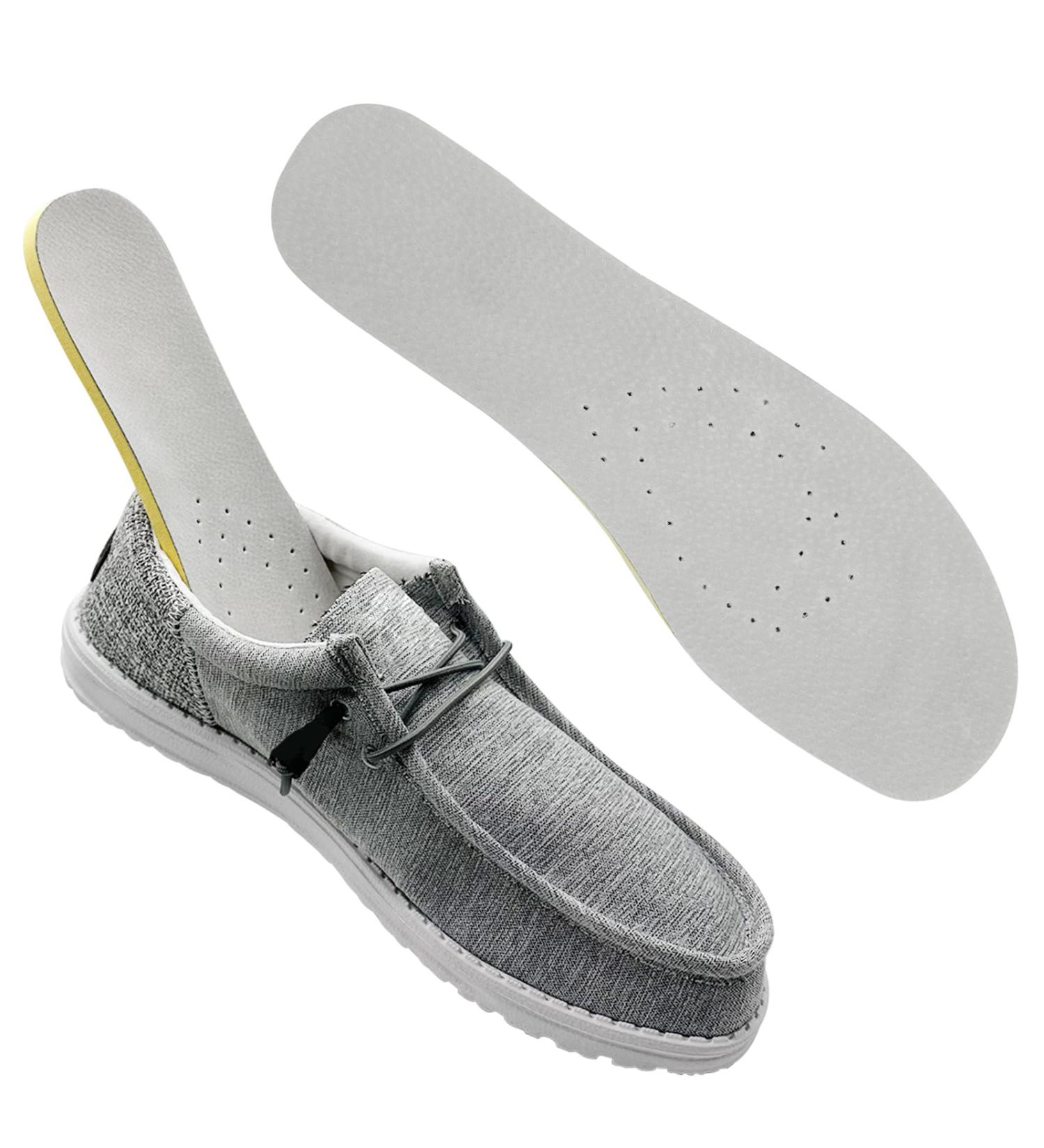 Replacement Shoe Insoles for Hey Dude Wally Shoes - Comfortable Lightweight Footwear Inserts | Shock Absorbing (US Men 11-EU 44 - Buy Online on GoSupps.com