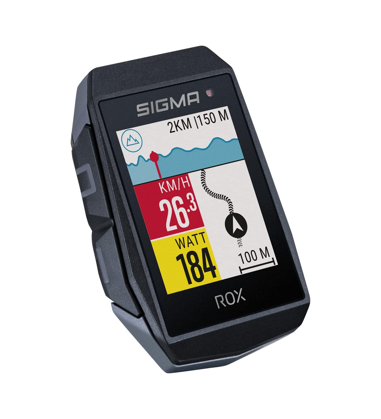 Sigma Sport Rox 11.1 Evo Black | Advanced Wireless GPS Bicycle Computer & Navigation | Outdoor Cycling Tech - Buy Online on GoSupps.com