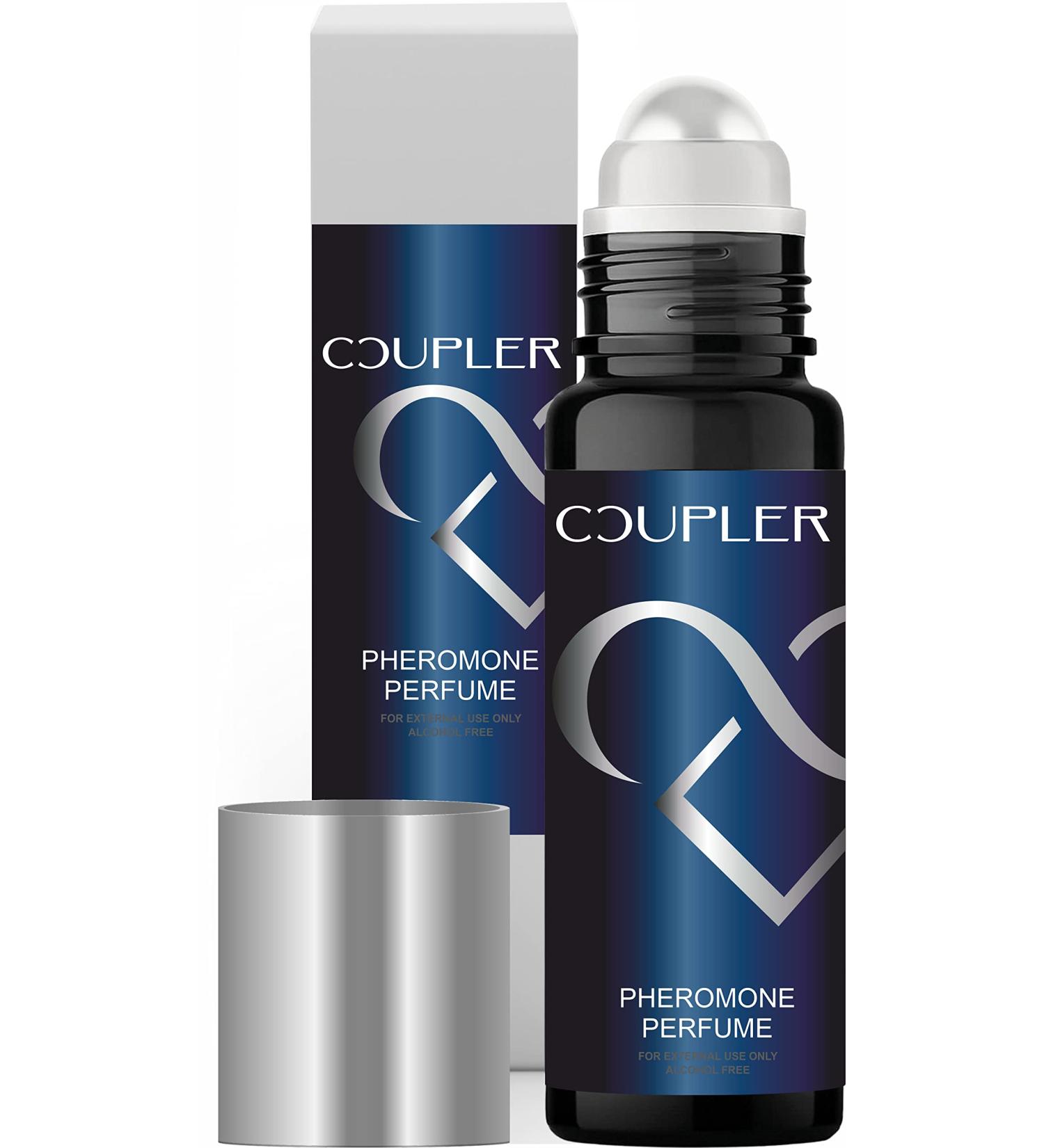 COUPLER - Pheromones Perfumes for Men - Perfume Rollon 10ml - Pheromone Cologne for Men - Premium Fragrance Long Lasting Scent - Feromonas para Hombres - Buy Online on GoSupps.com