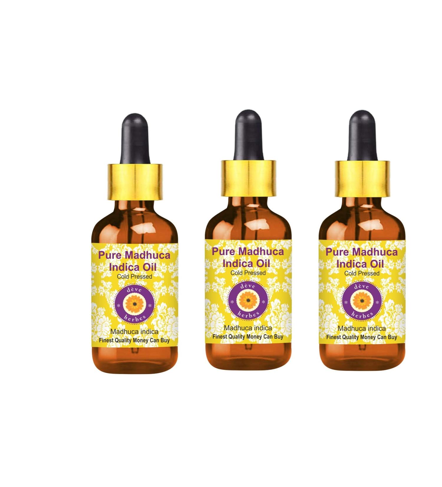 Buy Pure Madh ca Indica Oil - Natural Cold-Pressed Therapy - 100ml x 3 Pack - International Shipping Available - Buy Online on GoSupps.com