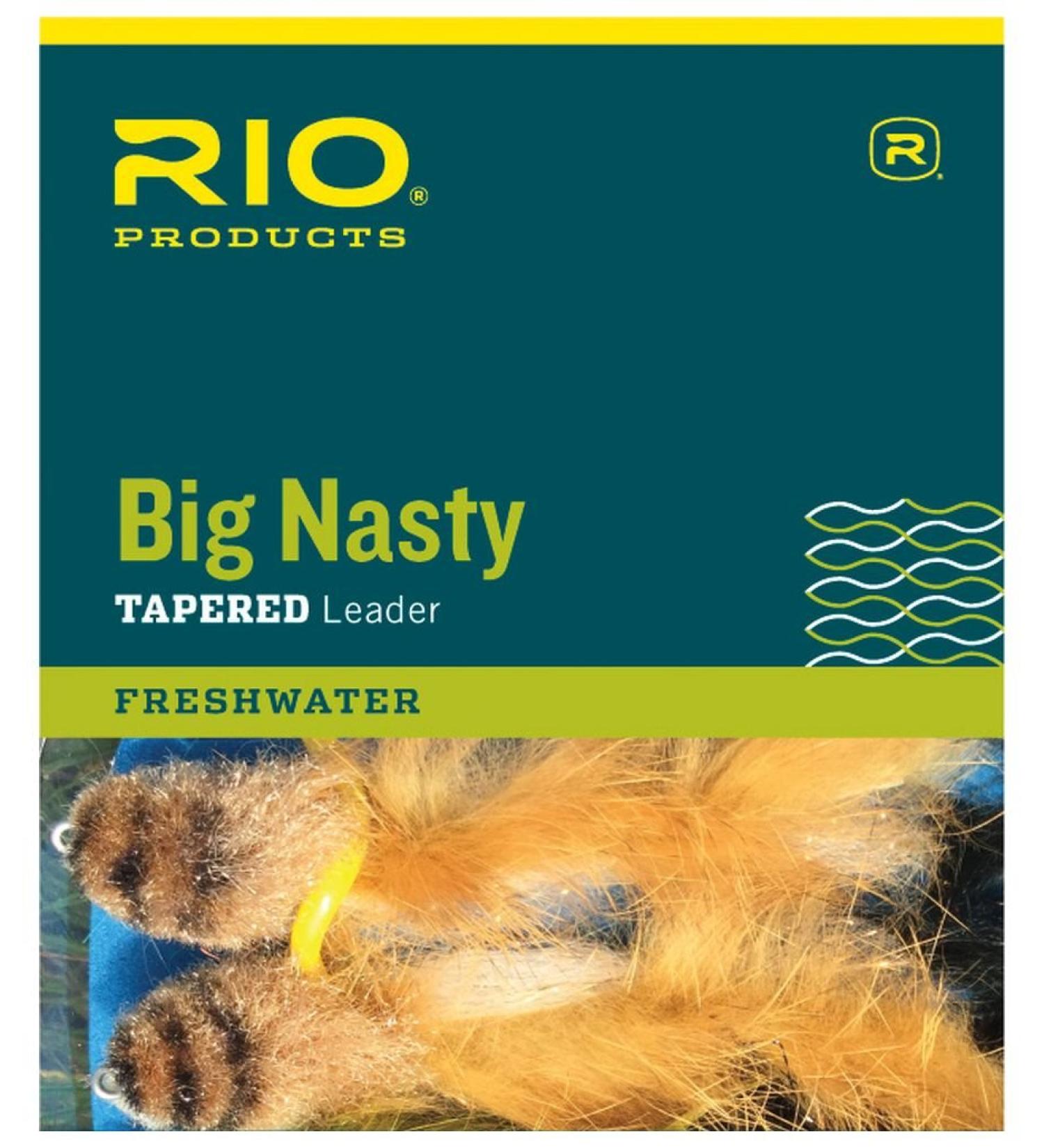 RIO Products Leaders Big Nasty Leaders 6' 12Lb, Clear