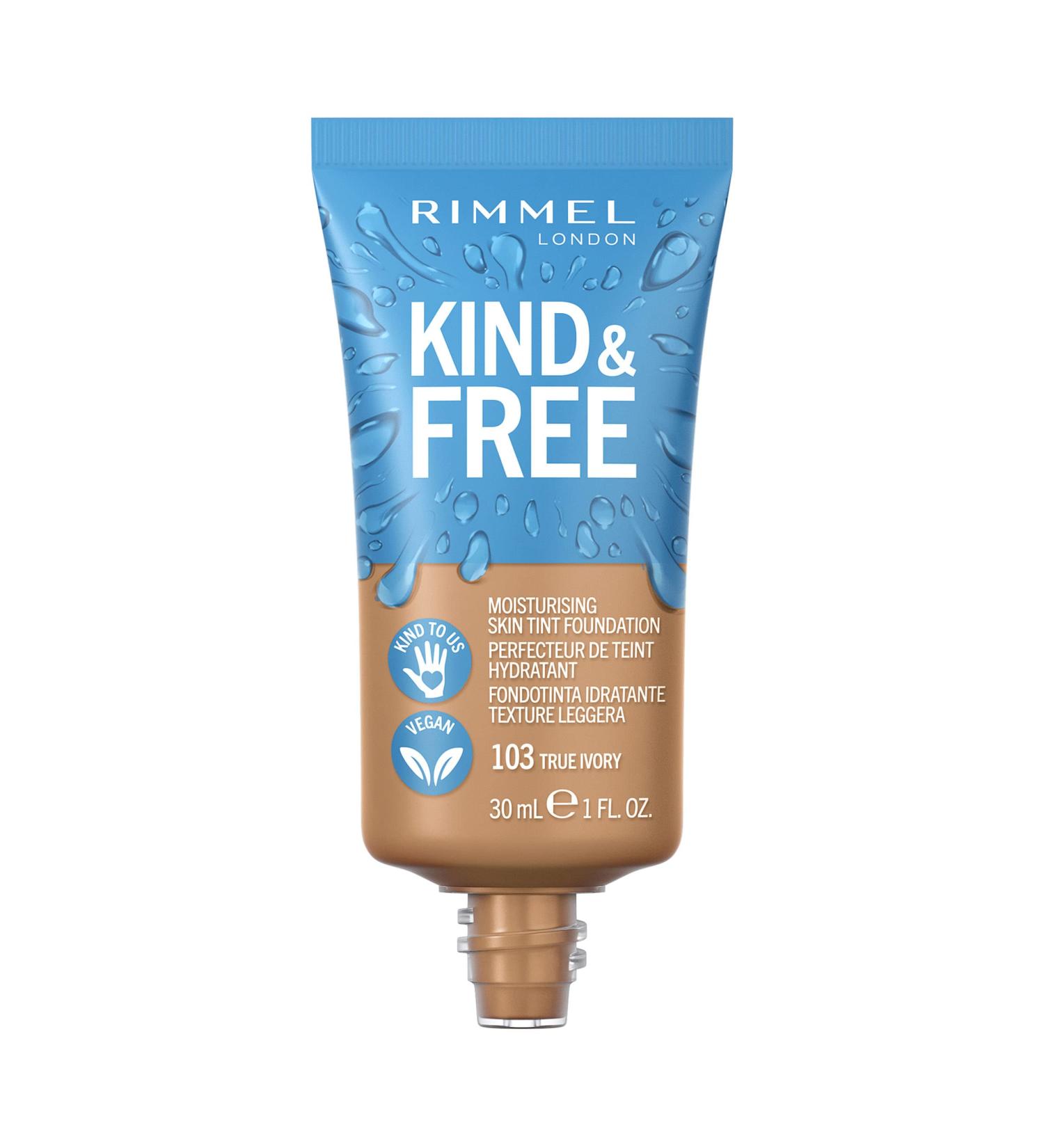 Rimmel London Kind&Free Foundation 103 True Ivory 30 ml - Buy Online on GoSupps.com
