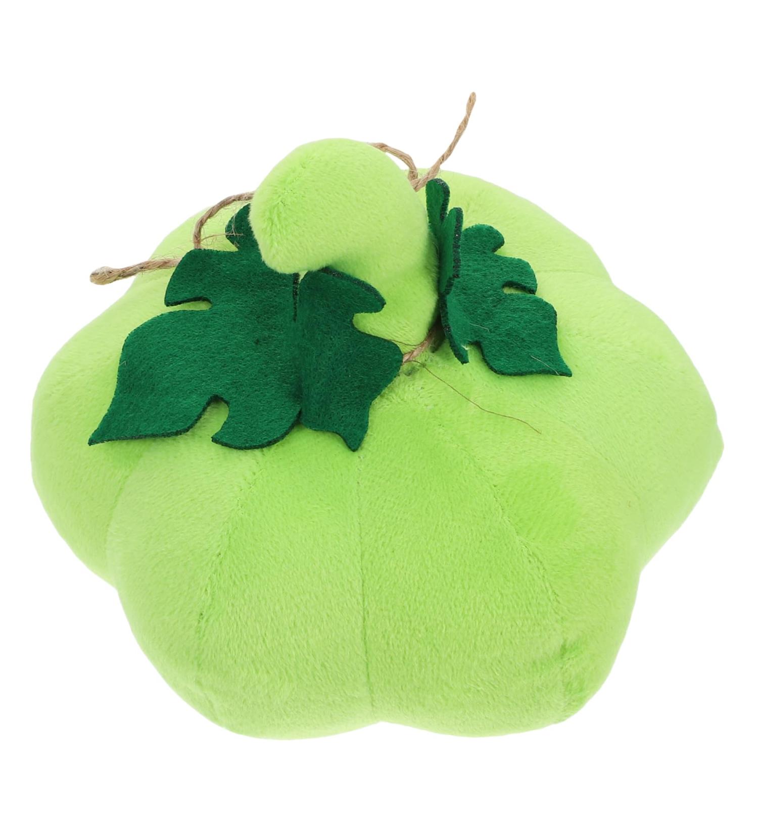 Artibetter Halloween Decoration Fabric Pumpkin Mini Plushies Photo Props Fall Decorations Halloween Pumpkin Pumpkin Green 15X15X14CM - Buy Online on GoSupps.com