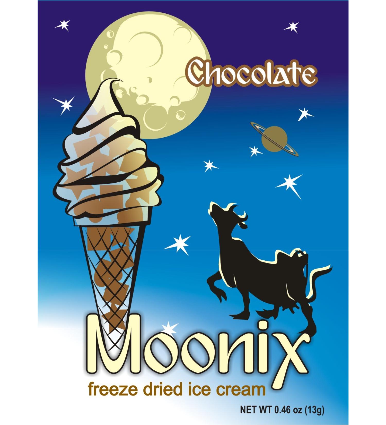 Moonix Freeze Dried Ice Cream 1ct (Chocolate)