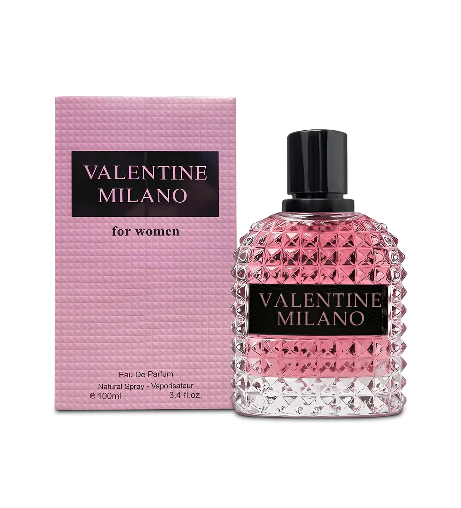 Valentine Milano Women Perfume Eau de Parfum Spray for Women Wonderful Gift Gourmand Fragrance Daytime and Casual Use for all Skin Types 3.4 Fluid Ounce VALUABLE 3.4 Fl Oz (Pack of 1) - Buy Online on GoSupps.com