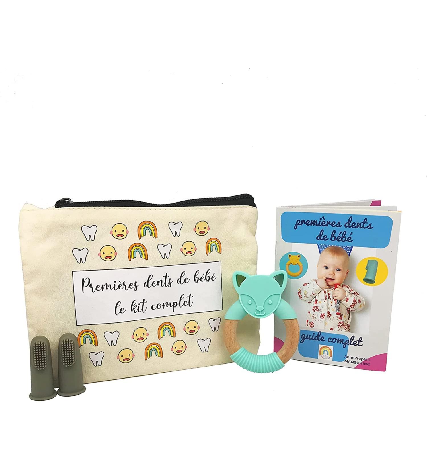 Complete Baby Teething Care Set - Green | Essential Oral Care for Infants | International Shipping Available - Buy Online on GoSupps.com