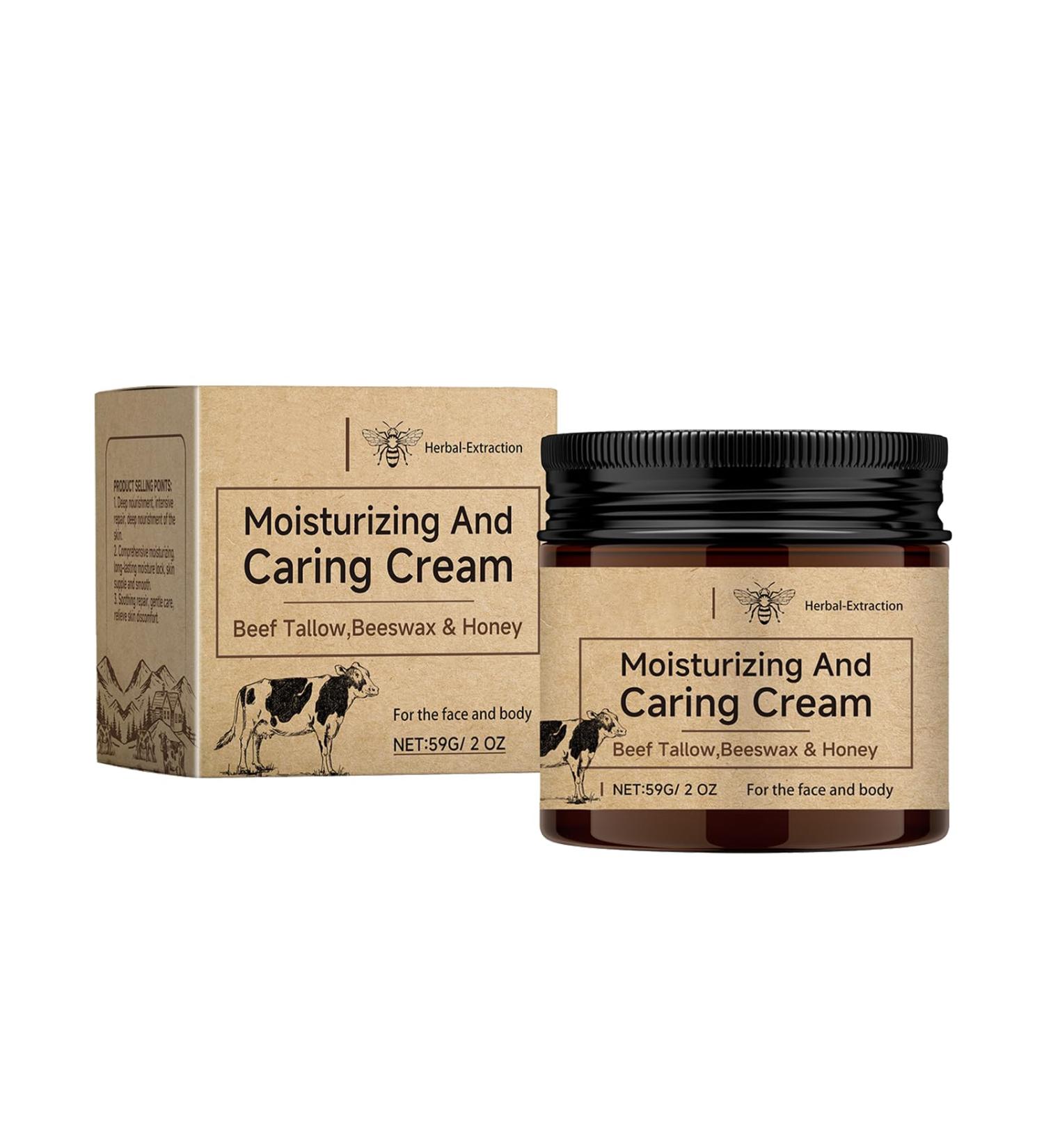 Shantou Youjia NEW BOVINE TALOW CREME Bovine Tallow Skin Care Rindertalg Bio Creme Tallow Creme Moisturizer Cream for Girls and Women Bovine Lotion Tallow Cream - Buy Online on GoSupps.com