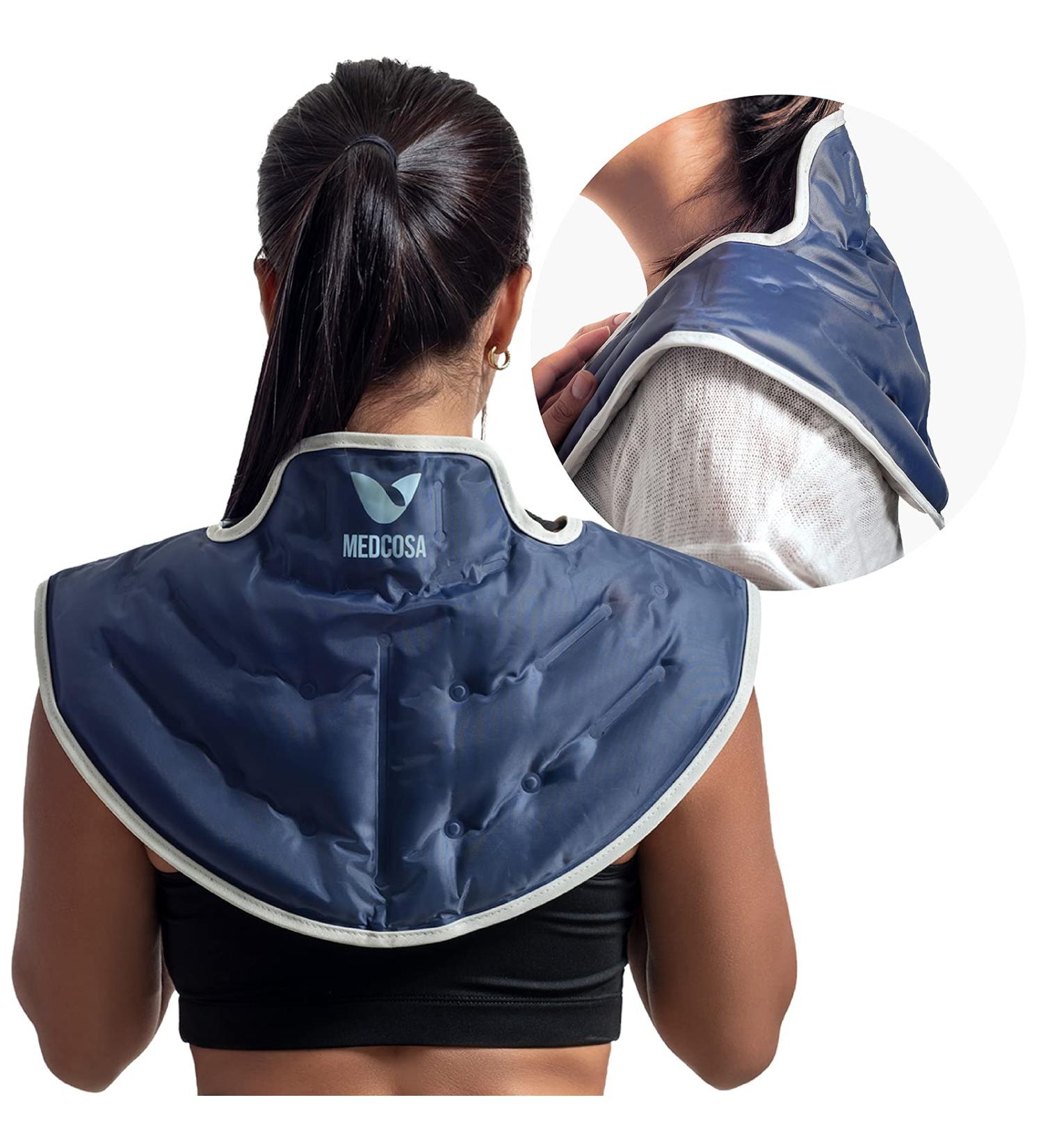 Medcosa Neck Gel Ice Pack - Soothe Neck & Shoulder Pain, Ideal for Muscle Recovery & Post-Surgery Relief - Buy Online on GoSupps.com