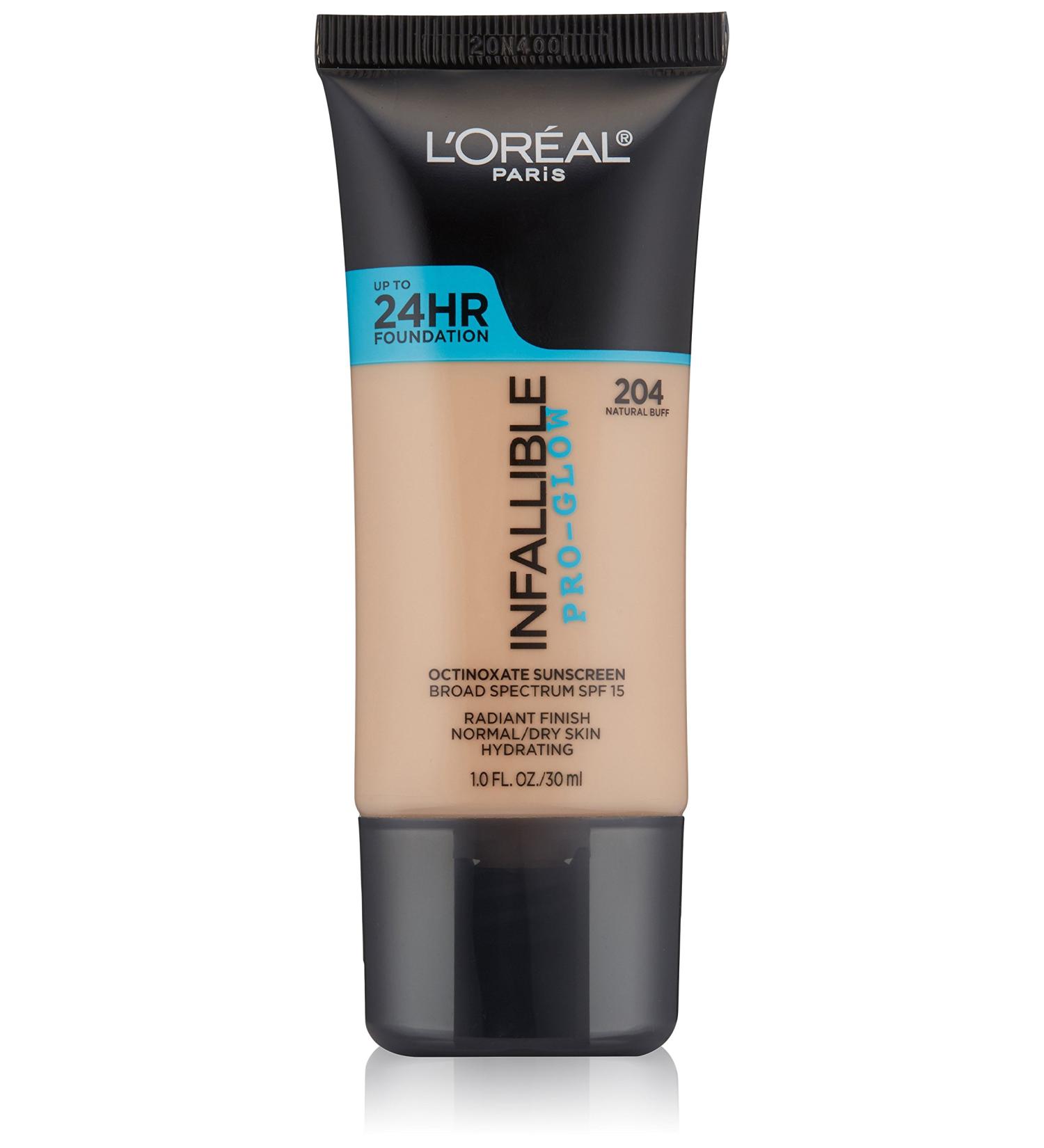 L'Or al Paris Infallible Pro-Glow Foundation - Natural Buff 1 fl. oz | International Shipping - Buy Online on GoSupps.com