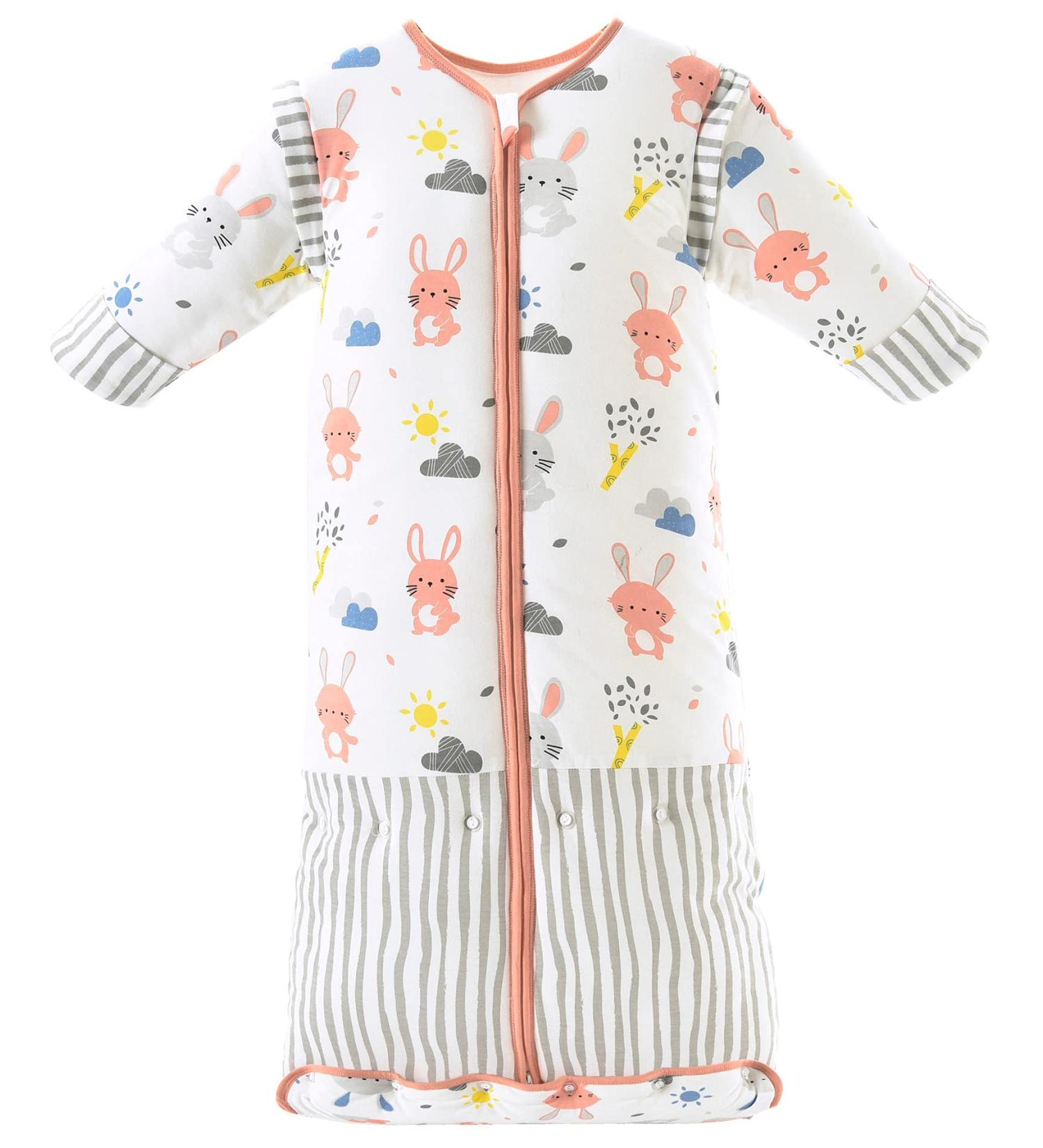 Chilsuessy Baby Sleeping Bag 3.5 Tog Winter Sack, Pink Rabbit, 120cm - Ages 3-6 Years - Buy Online on GoSupps.com