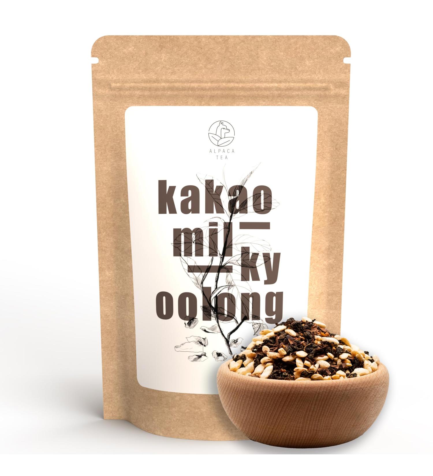 Alpaca Tea | loose oolong tea | resealable (Cocoa Milky Oolong 100g) Cocoa Milky Oolong 100g