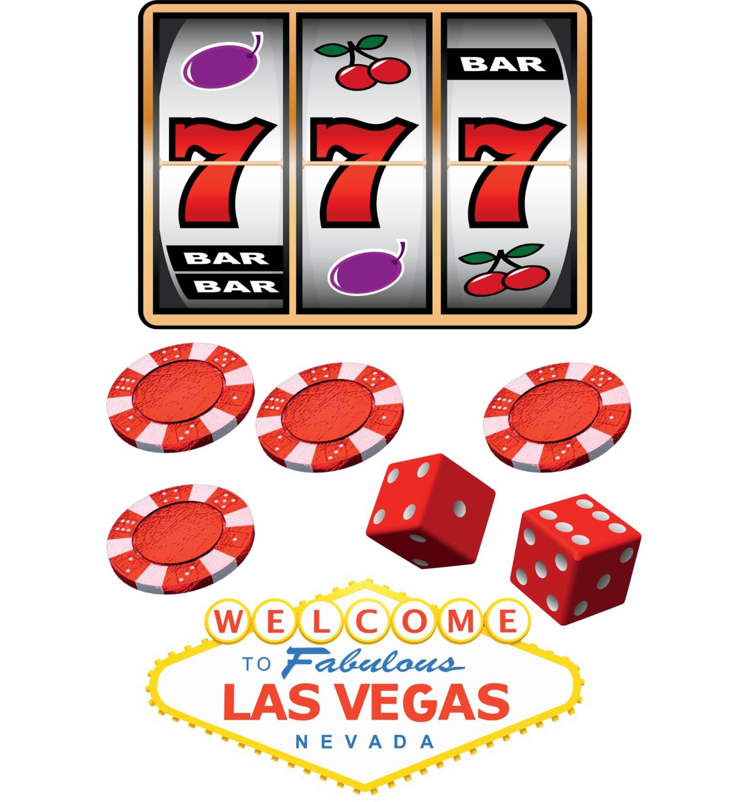 LAS VEGAS Casino Cake topper Cake decorations A4 Sheet Wafer/Icing UNCUT (icing paper)