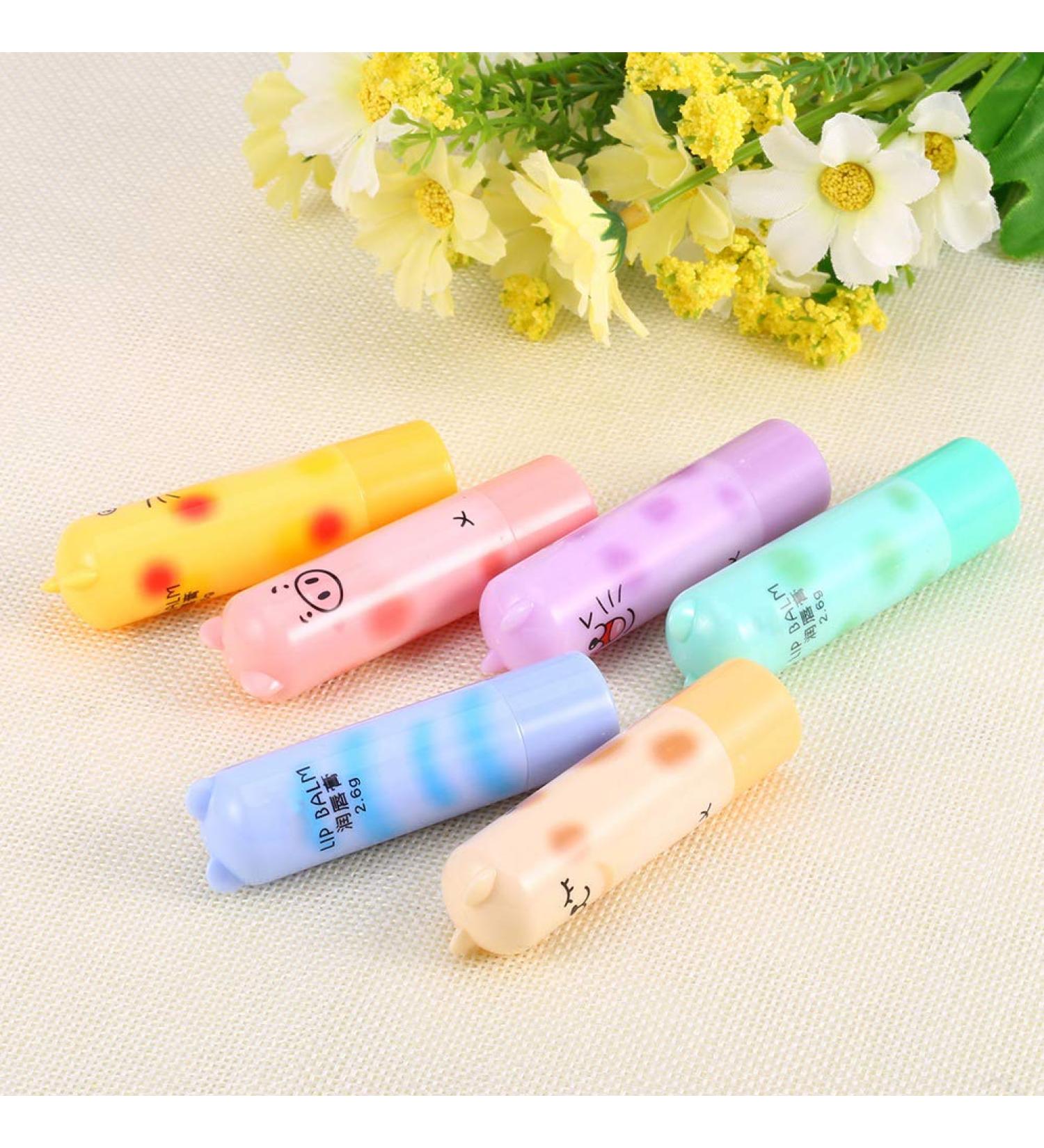 Cute Cartoon Lipstick - Waterproof Moisturizing Colorless Lip Balm | International Shipping Available - Buy Online on GoSupps.com