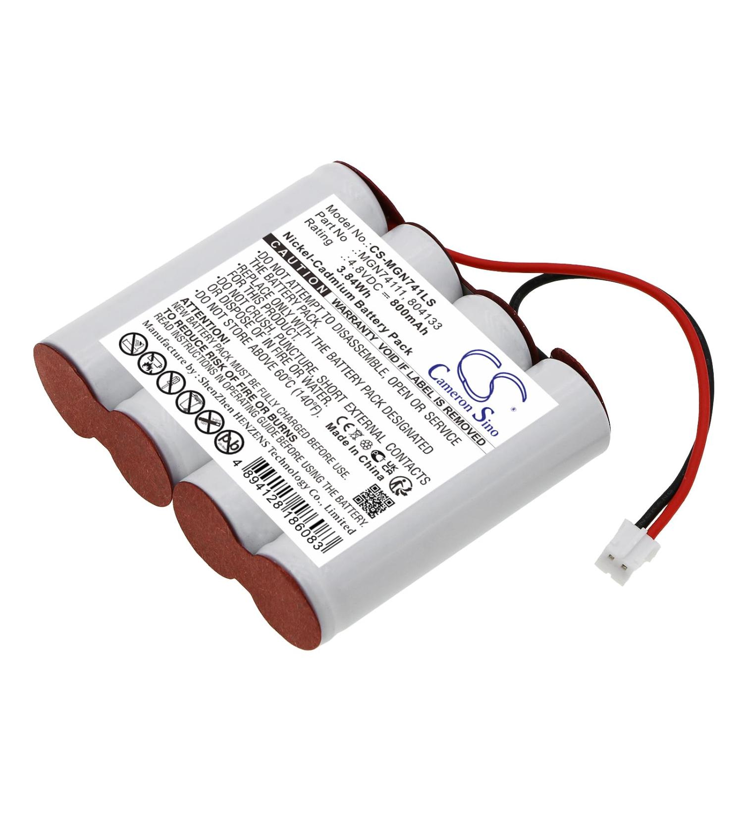 Replacement Battery for LUMINOX LUM17003 LUM17002 804133 - 800mAh Compatible Battery for Planet 60 D & More - Buy Online on GoSupps.com