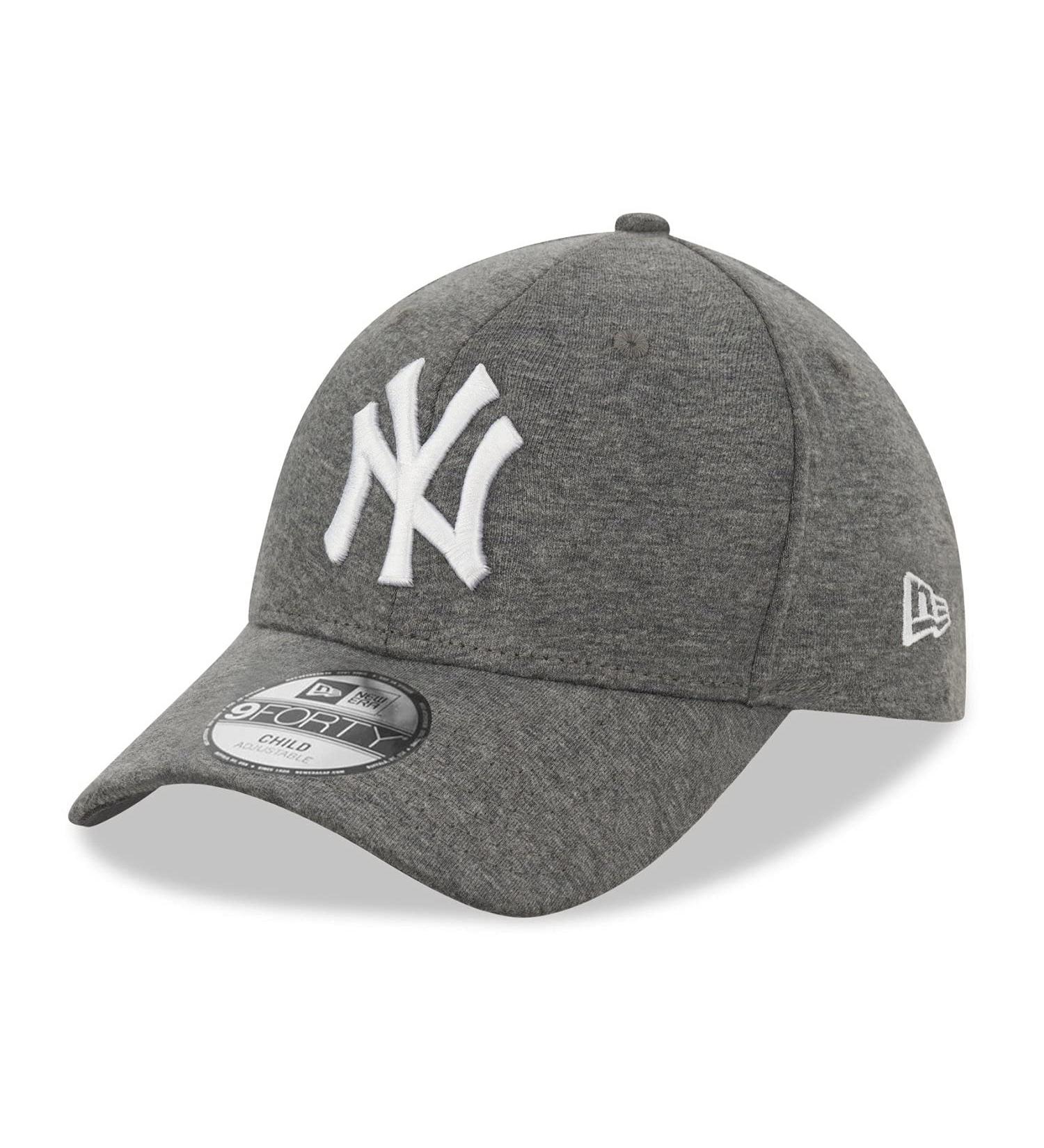 New Era MLB New York Yankees Kids 9Forty Strapback Cap - White & Dark Grey Ages 4-6 - Buy Online on GoSupps.com