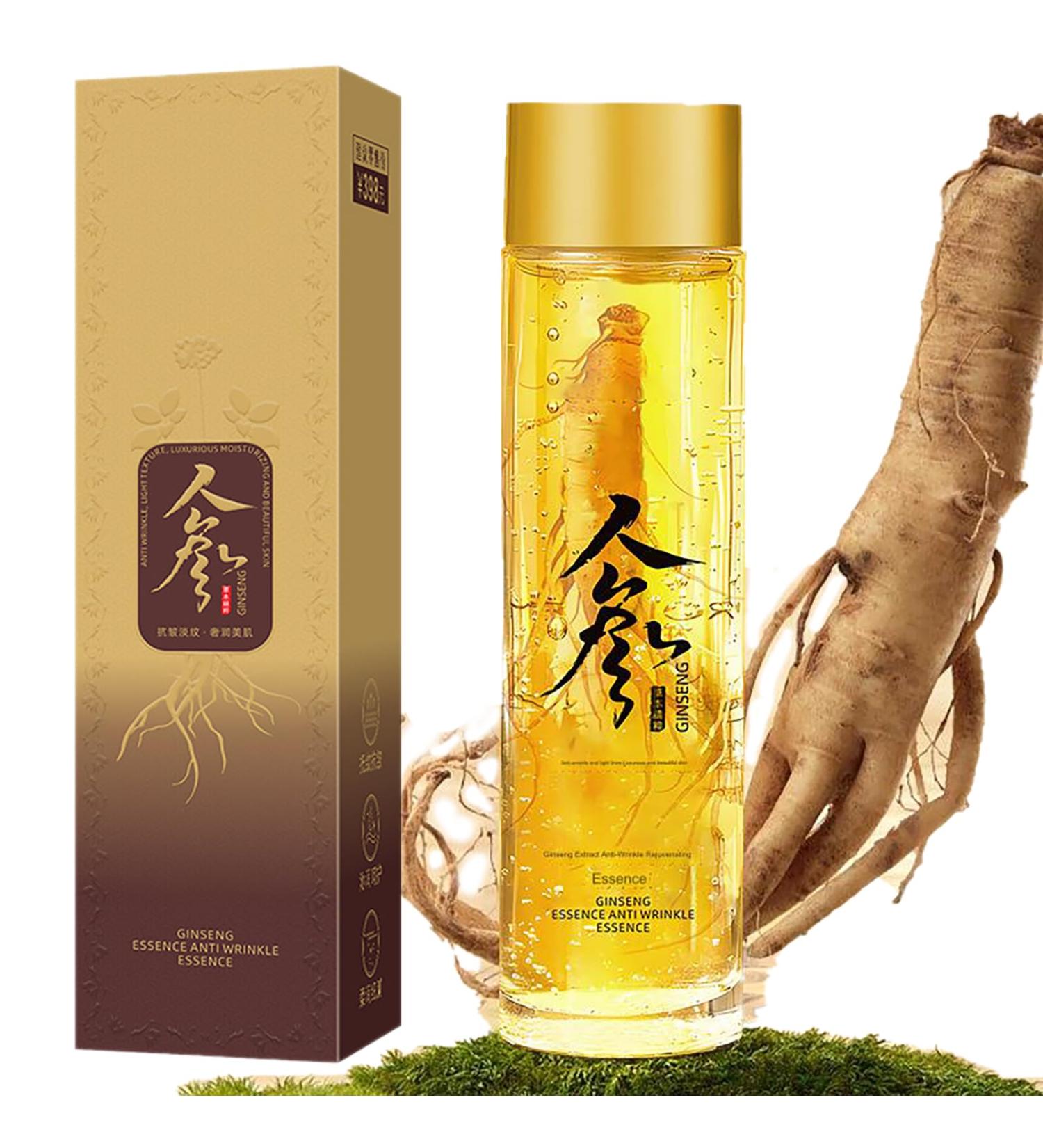 Buy Korean Red Ginseng Extract Liquid - Anti-Wrinkle Serum & Moisturizer for Aging Skin | 1 Bottle - Buy Online on GoSupps.com
