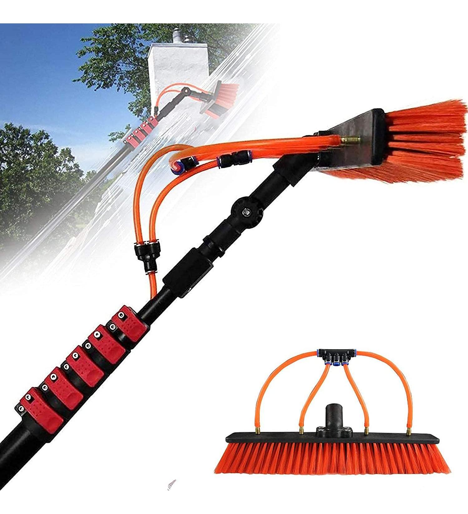 Window Cleaning Equipment Window Cleaning Brush 3.6-11M Carbon Fiber Telesrod Washing Set Equipment Telesextension Pole Cleaning Suitable For Trucks Windows Window Glass Wall Photovoltaic Pa 18Ft/5.4M - Buy Online on GoSupps.com