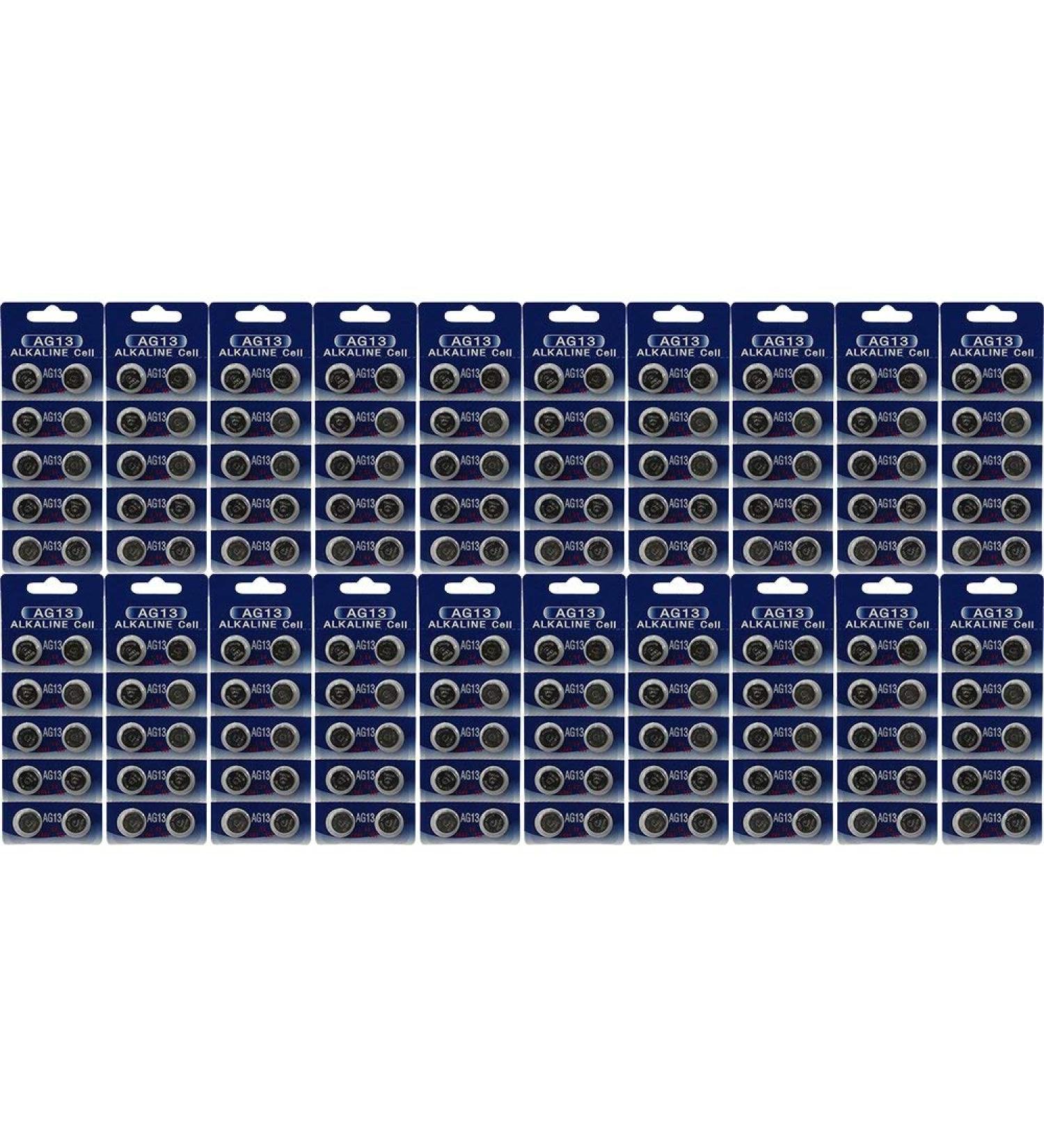 200 of AG13/357A Alkaline Button Cell Watch Battery