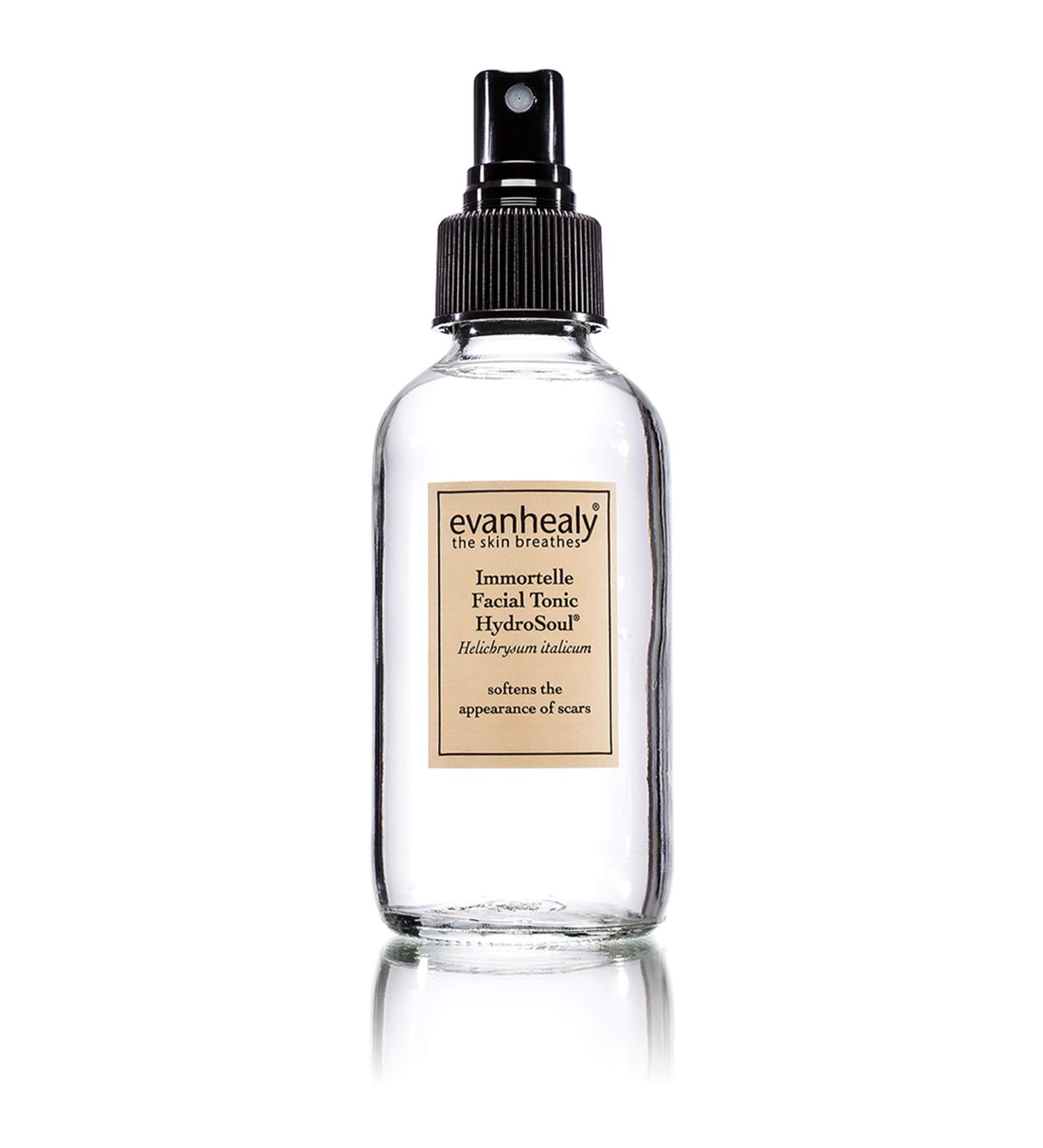 Evanhealy Immortelle HydroSoul Facial Toner - Organic Hydrosol Beauty Water Spray for Refreshing and Alcohol-Free Skin Tonic - Buy Online on GoSupps.com