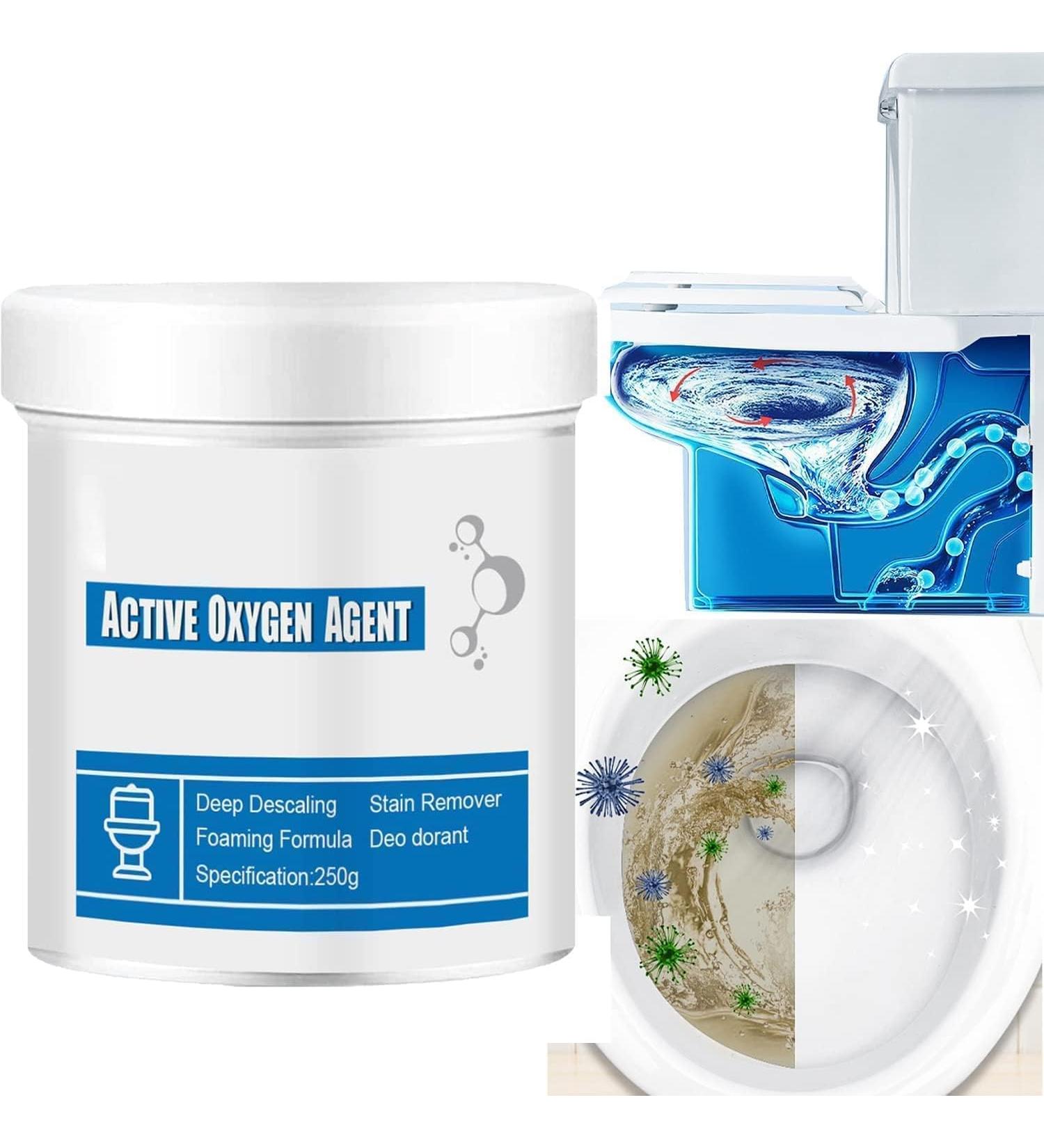 Touch Free Fizzy Foam Toilet Cleaner Splash Toilet Cleaner Foaming Powder Powerful Pipe Dredging Agent Splash Toilet Cleaner Foam Powder Easy To Help You Solve In Toilet Cleaning No Peculiar Smell - Buy Online on GoSupps.com