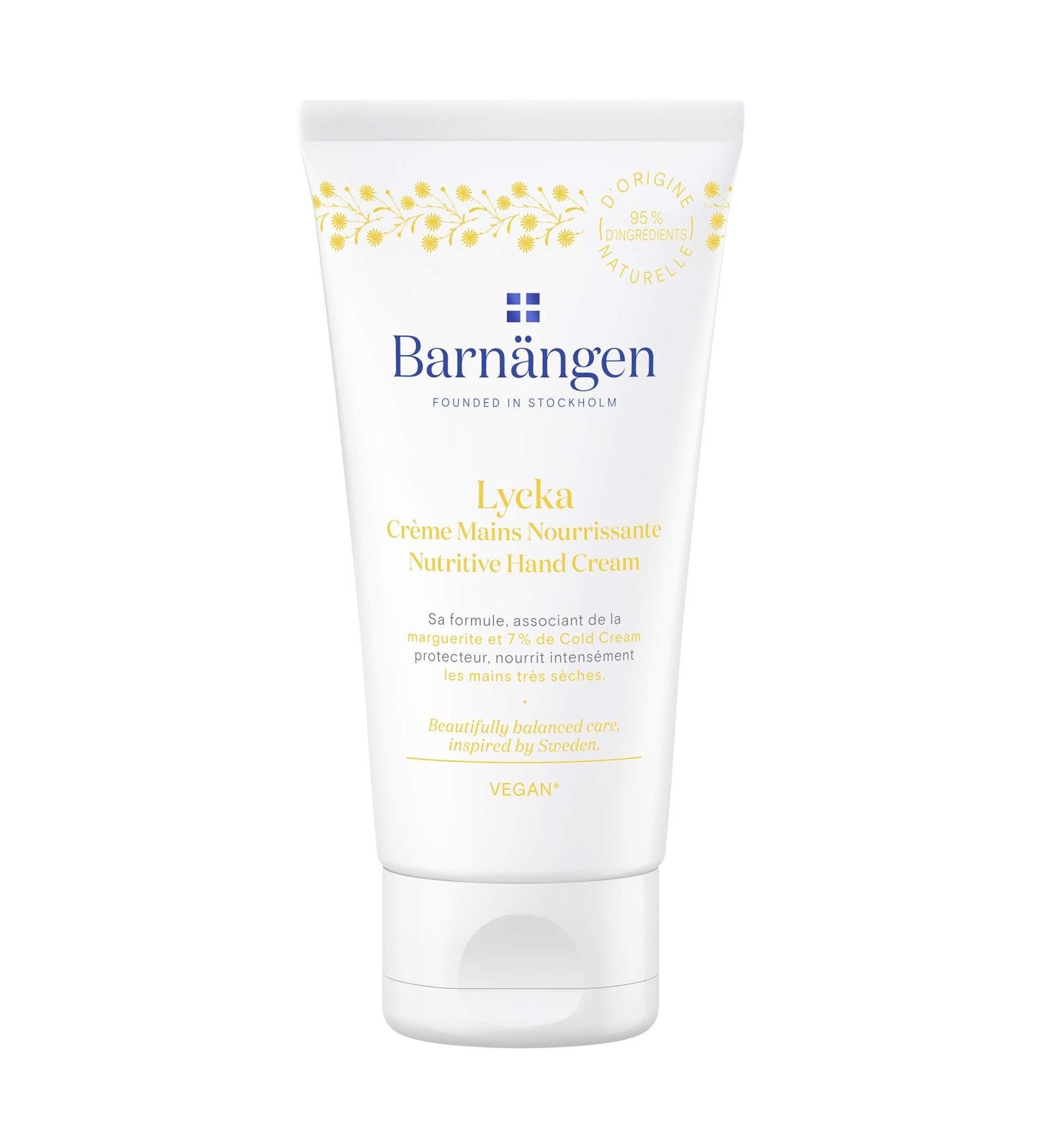 Barn ngen Hand Care Nourishing Lycka for Very Dry Skin - 75ml - 0% Parabens & Silicone - Perfect for Sensitive Skin - Buy Online on GoSupps.com