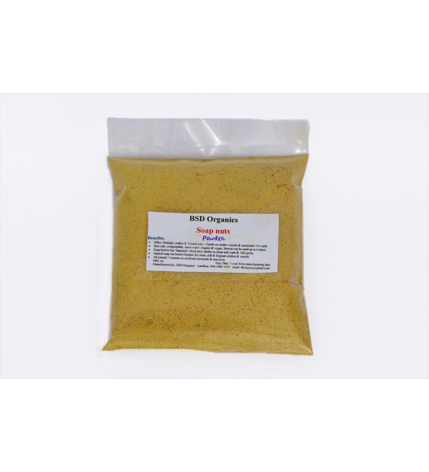 Soapnut/Reetha powder or laundry dishwash cleaning & more - 500 gm(1.1 pounds)