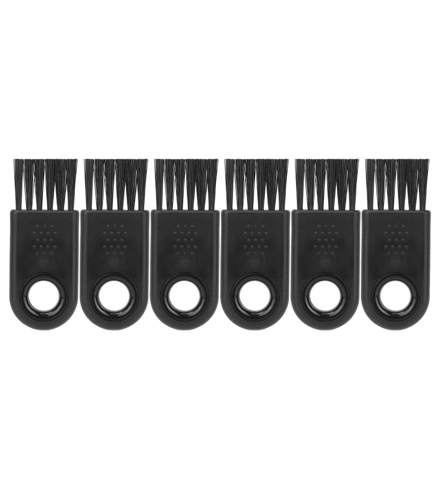 6PC Razor Cleaning Brush Set - Electric Razor & Trimmer Cleaner for Men | Non-Slip Household Brush | Perfect for Computer Accessories - Buy Online on GoSupps.com
