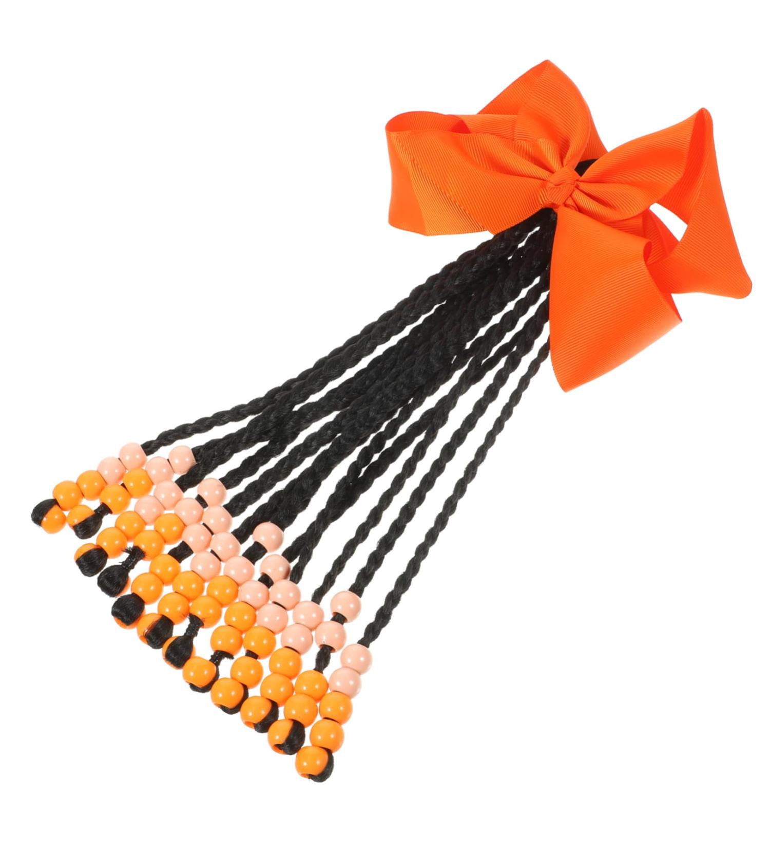 NAMOARLY Wigs Braided Ponytail Extension Women Braided Hair Extensions Womens Braid Extensions Braids Hair Extension Colorful Hair Extension Hair Accessories Chemical Fiber Bow Tie Miss 29X16CM As Shown 04 - Buy Online on GoSupps.com