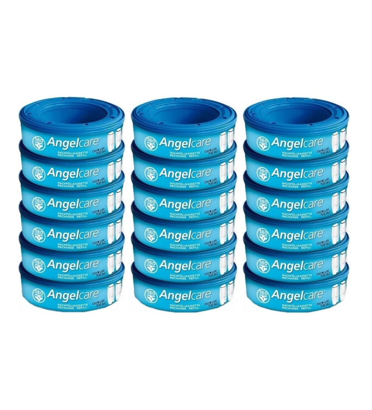 Angelcare Diaper Pail Refill Pack Plus 18 Pack