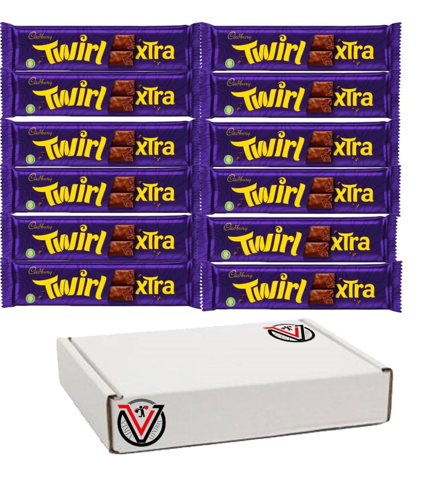 VIMIX Twirl Xtra Chocolate Bar 54g | Pick Any Number of Bars - Buy Online on GoSupps.com