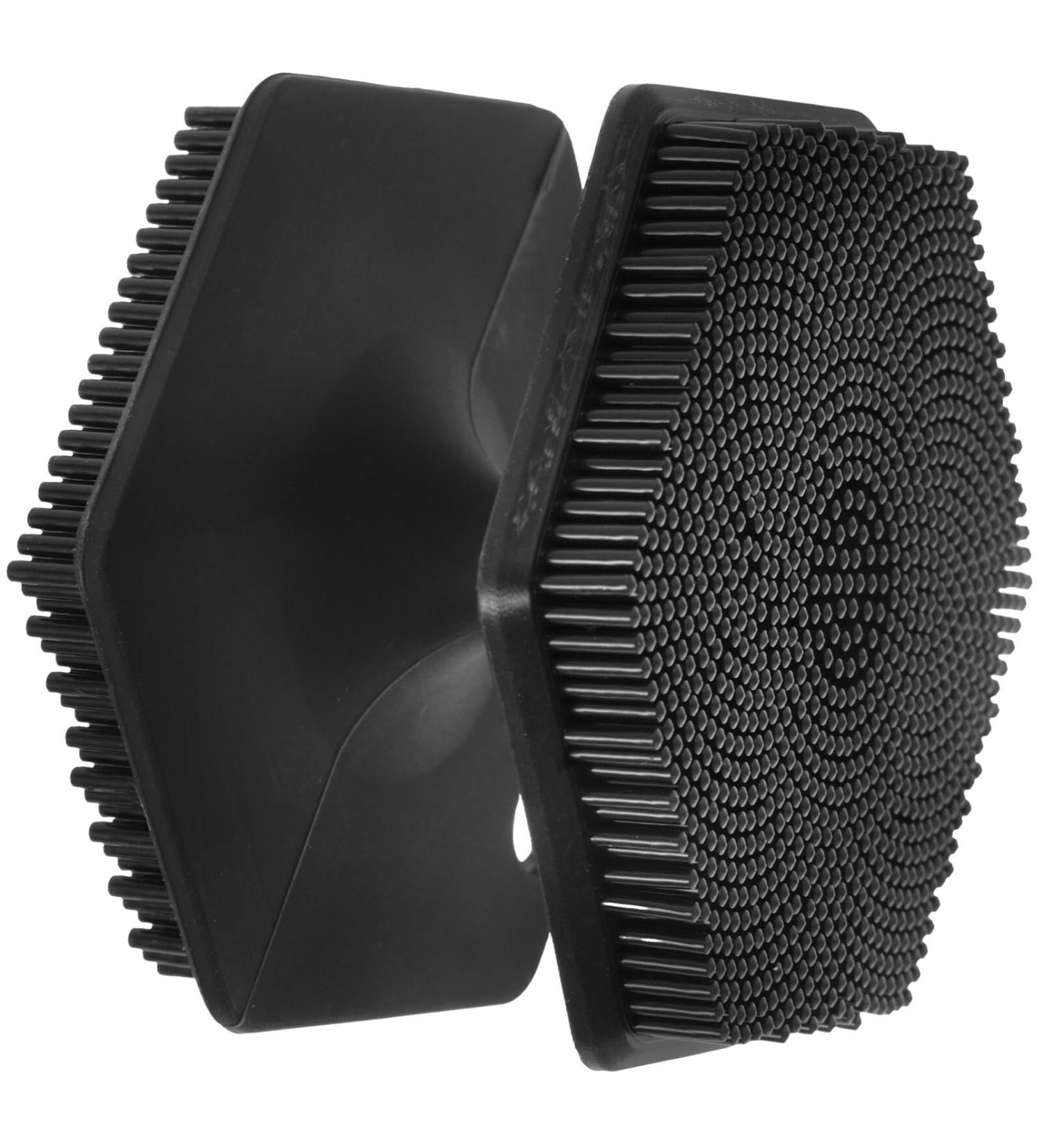 PATKAW Silicone Face Scrubber Double Sided Facial Cleansing Brush Gentle Face Exfoliator for Face Pore Cleanse Blackhead Body Cleansing Hair Brush Newborn Shower - Buy Online on GoSupps.com