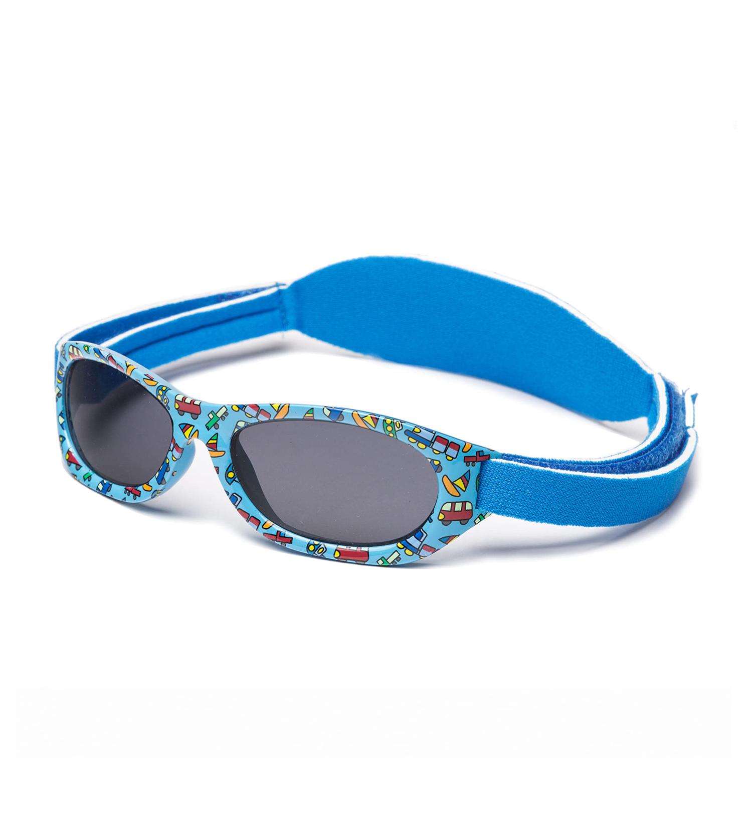 Kiddus Baby Sunglasses for Newborn Boys Girls Toddler | UV400 Coating, 100% UV Protection | Soft Adjustable Band | Ages 0 months - 2 years - Buy Online on GoSupps.com