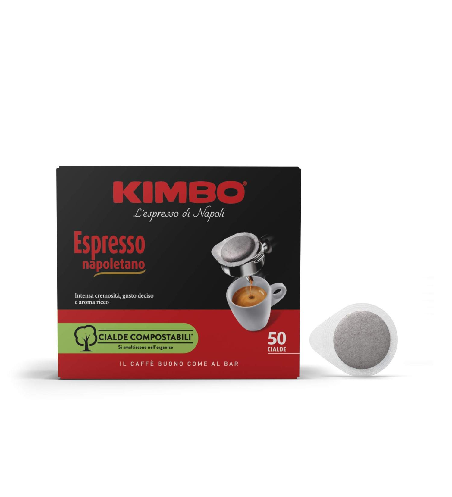 Kimbo Neapolitan Espresso 50 Pods - Buy Online on GoSupps.com