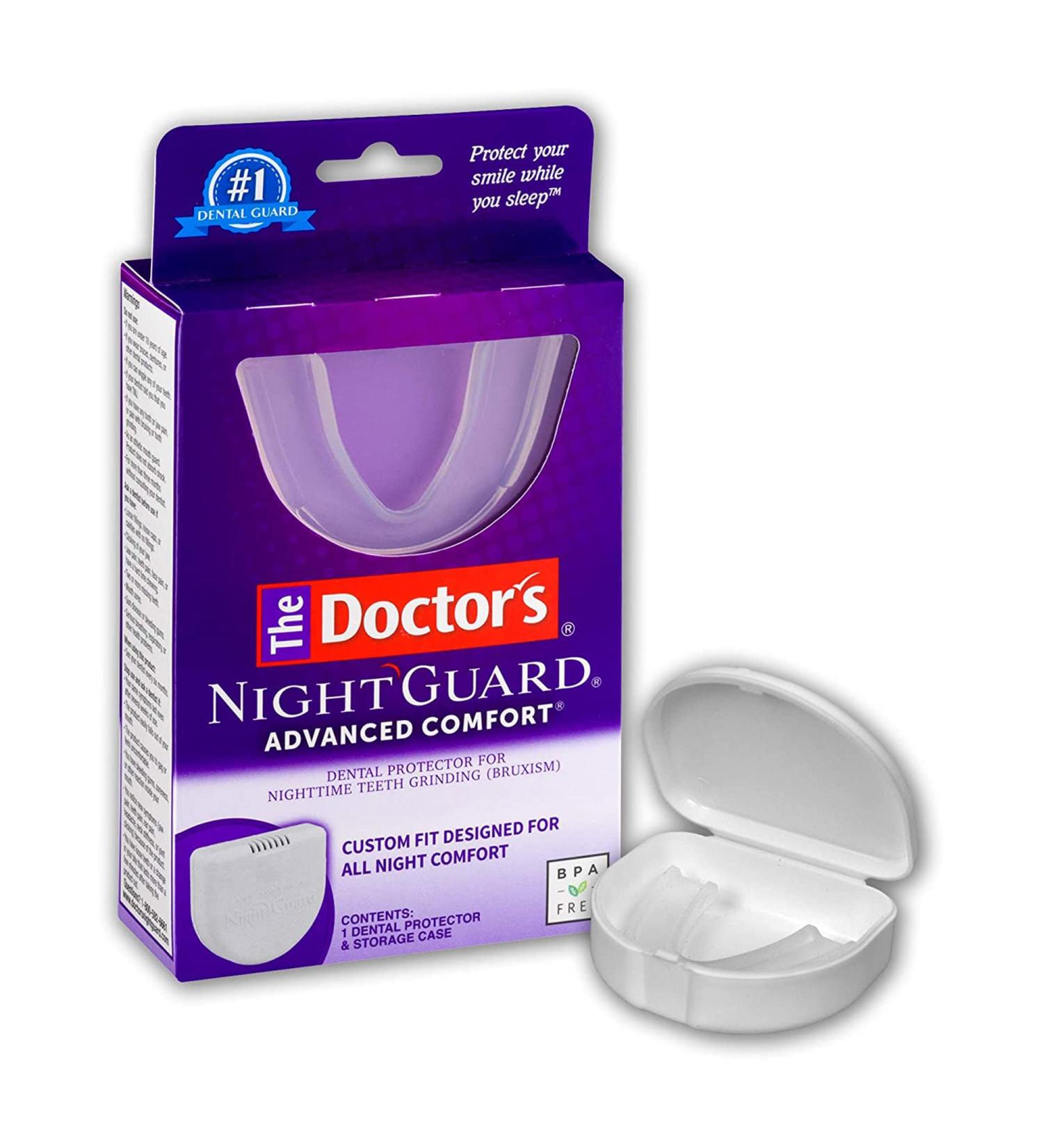Doctor's NightGuard Teeth Grinding Custom-Fit Dental Guard - 6x5x4 Inch - Pack of 1 - Buy Online on GoSupps.com