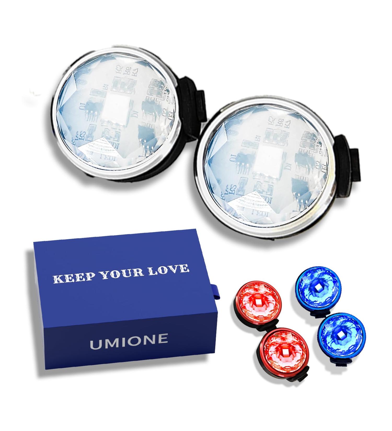 Umione Pet Light - Waterproof & Durable Dog Light for Night Walks | Gift Packaging (Umione-White-02) - Buy Online on GoSupps.com